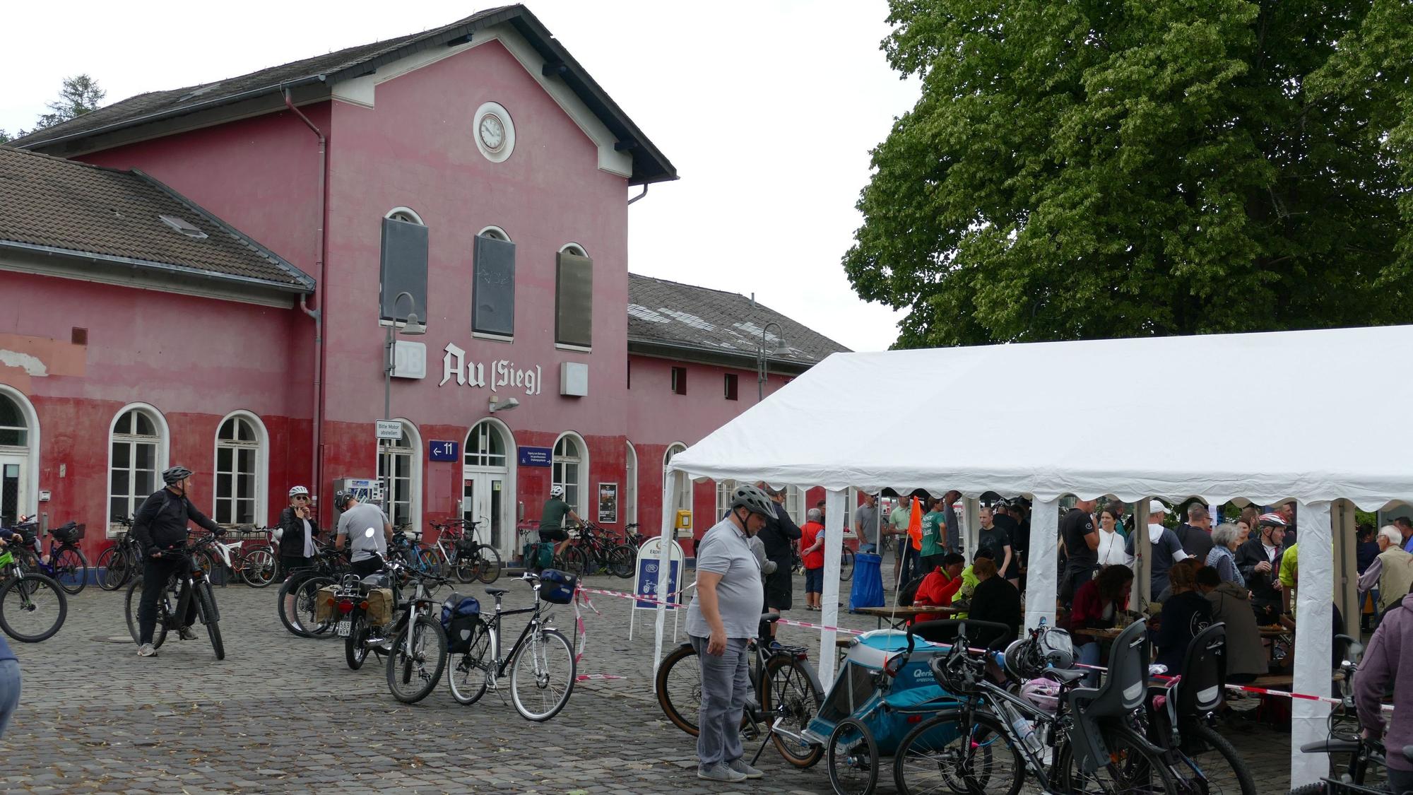 Bahnhof Au (Sieg) in Windeck.