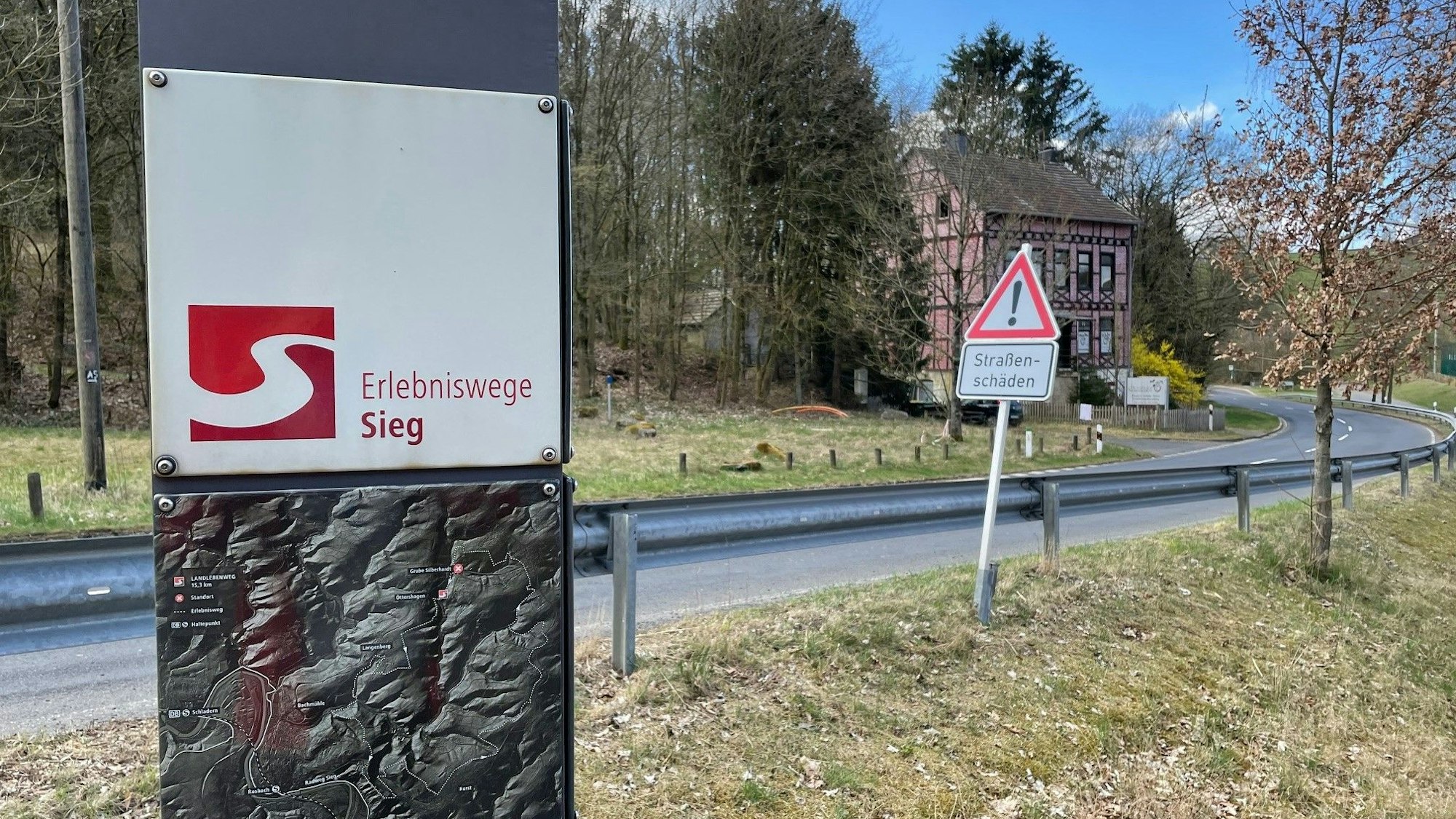 Ein Erlebnisweg gibt es gleich an der Grube Silberhardt.