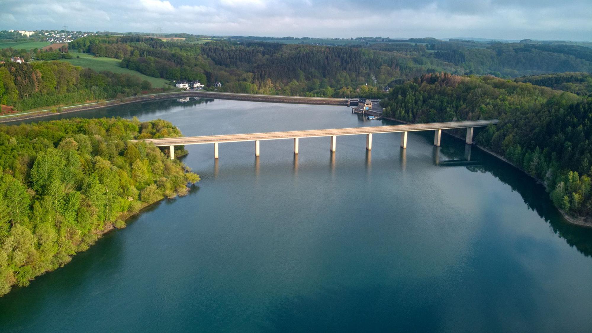 Die Wupper-Talsperre: Der Wupperverband hat sein Arbeitsprogramm für das Jahr 2024 vorgestellt.