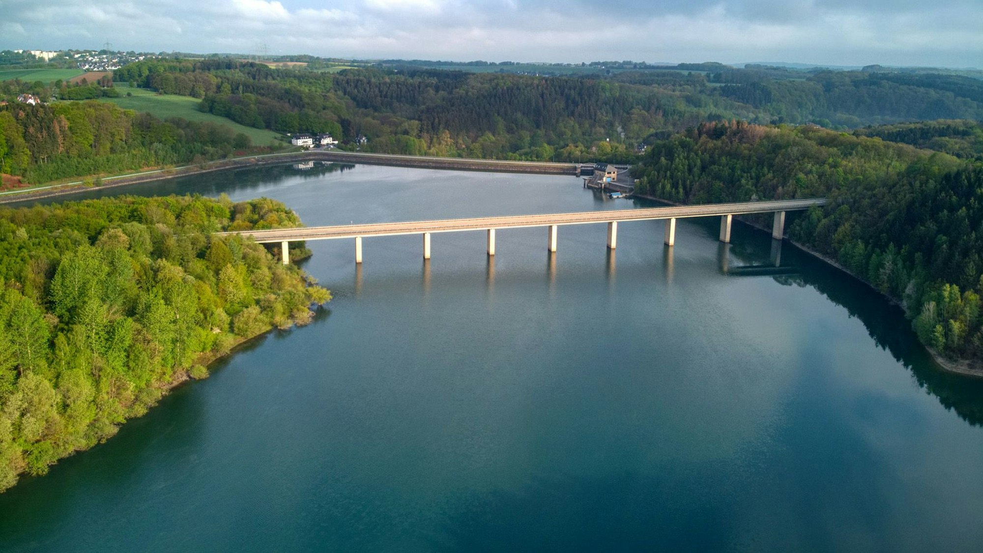 Die Wupper-Talsperre: Der Wupperverband hat sein Arbeitsprogramm für das Jahr 2024 vorgestellt.