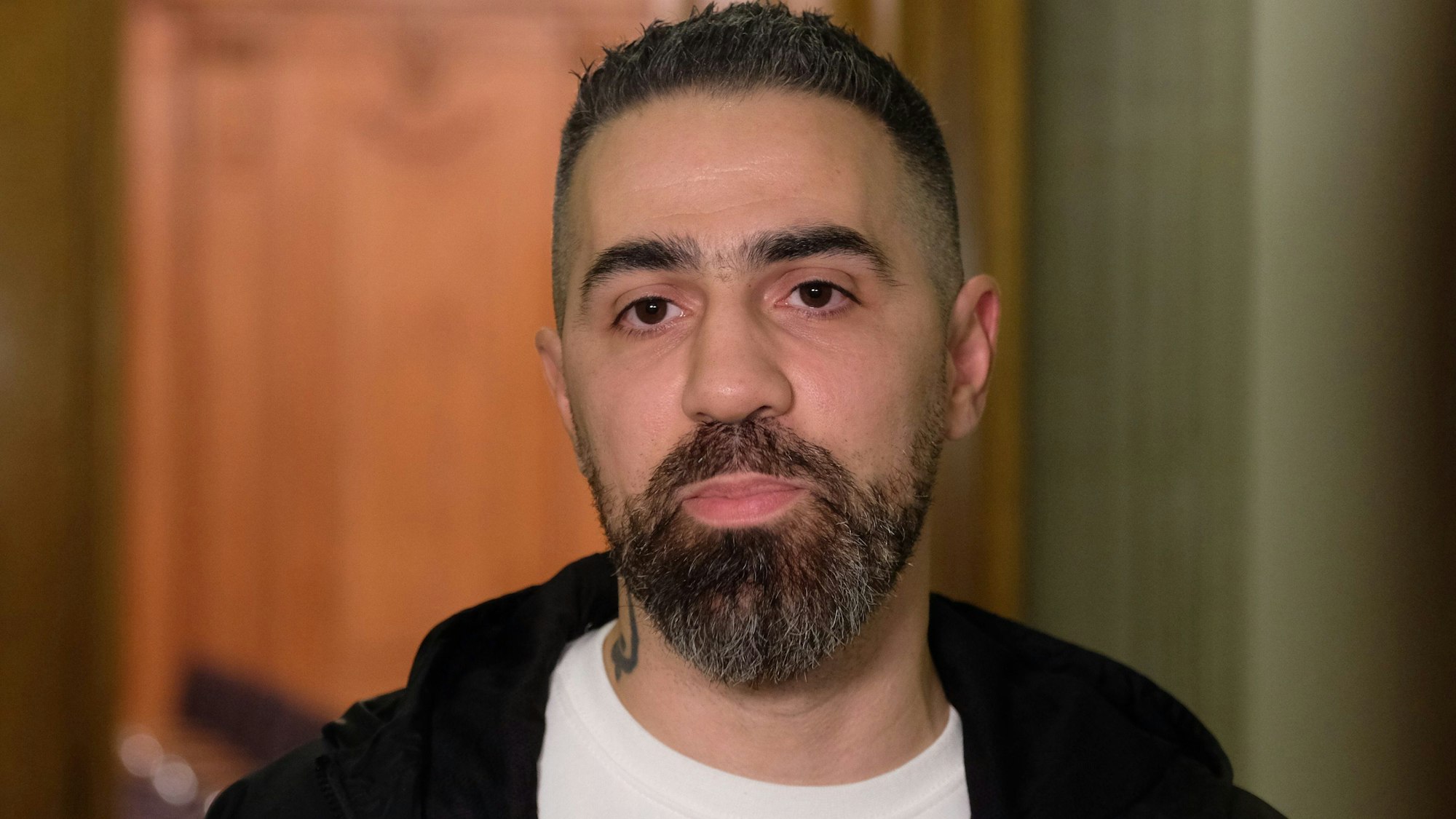 ARCHIV - 30.10.2019, Sachsen, Leipzig: Bushido, Rapper und Musikproduzent, steht im Bundesverwaltungsgericht. (zu dpa "Rapper Bushido will keine AfD-Wähler in seinem Umfeld") Foto: Sebastian Willnow/dpa +++ dpa-Bildfunk +++