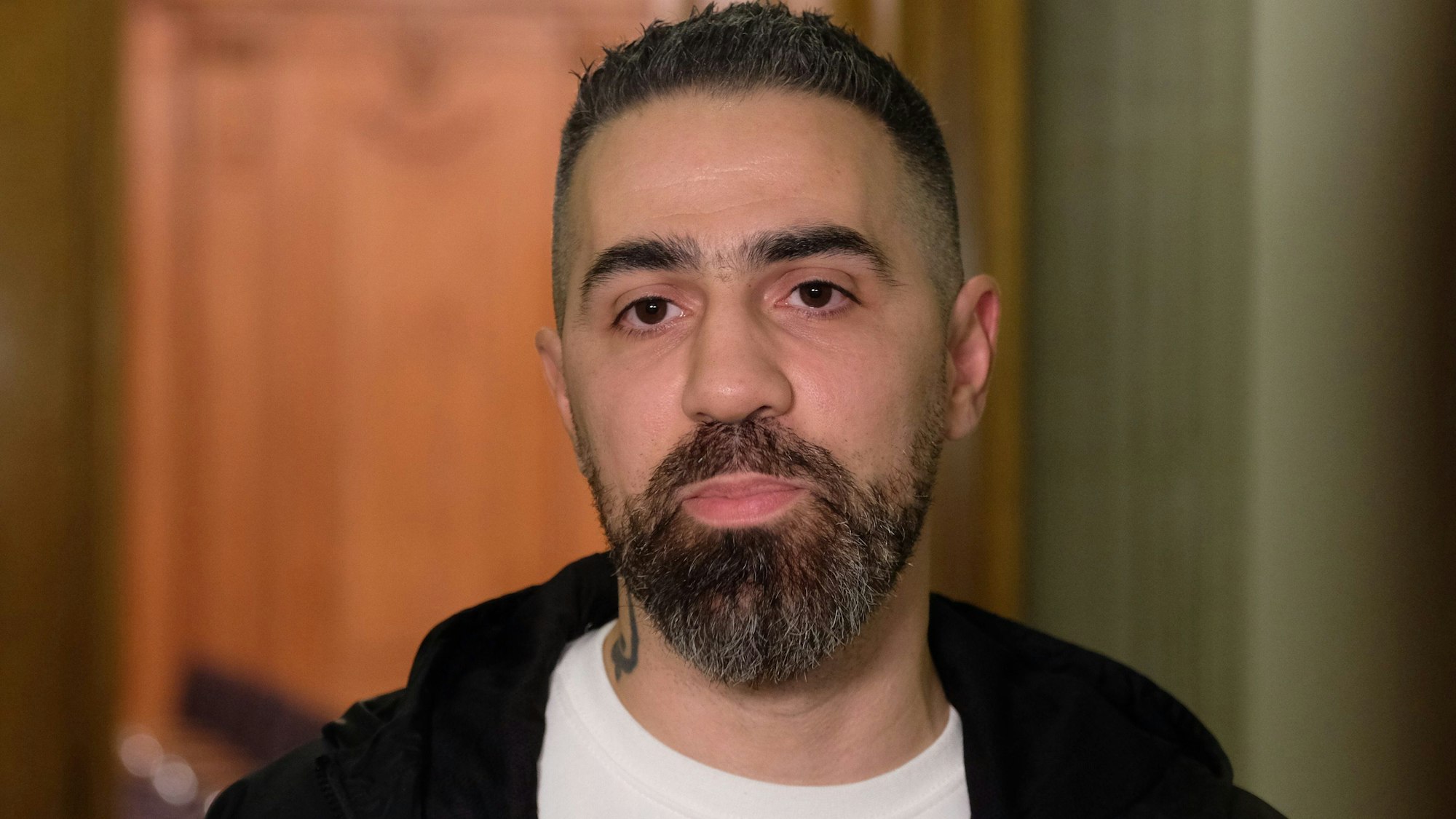 ARCHIV - 30.10.2019, Sachsen, Leipzig: Bushido, Rapper und Musikproduzent, steht im Bundesverwaltungsgericht. (zu dpa "Rapper Bushido will keine AfD-Wähler in seinem Umfeld") Foto: Sebastian Willnow/dpa +++ dpa-Bildfunk +++