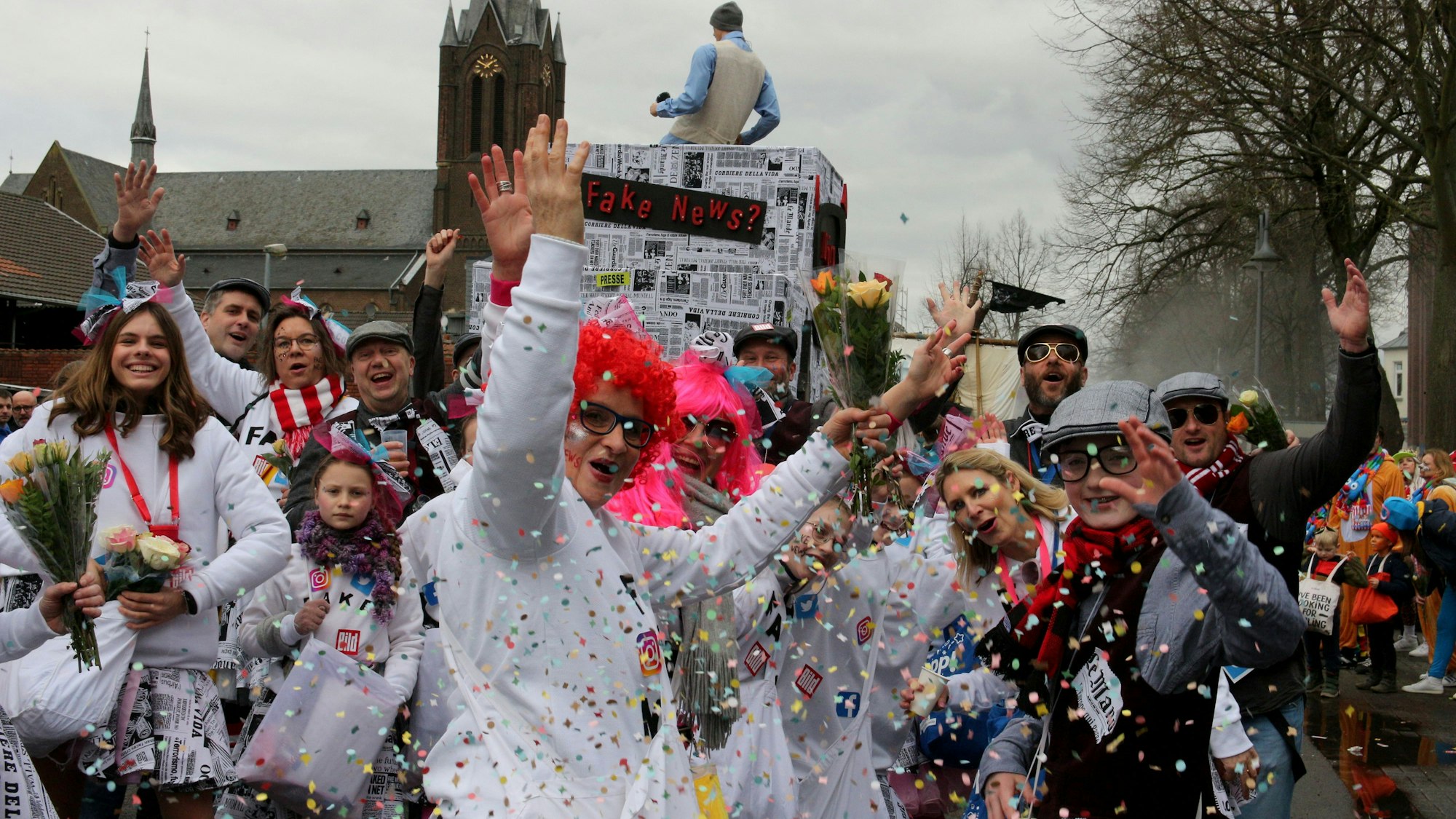 Auf dem Foto sind Mitglieder des Stommelner Leichtathletikverein.