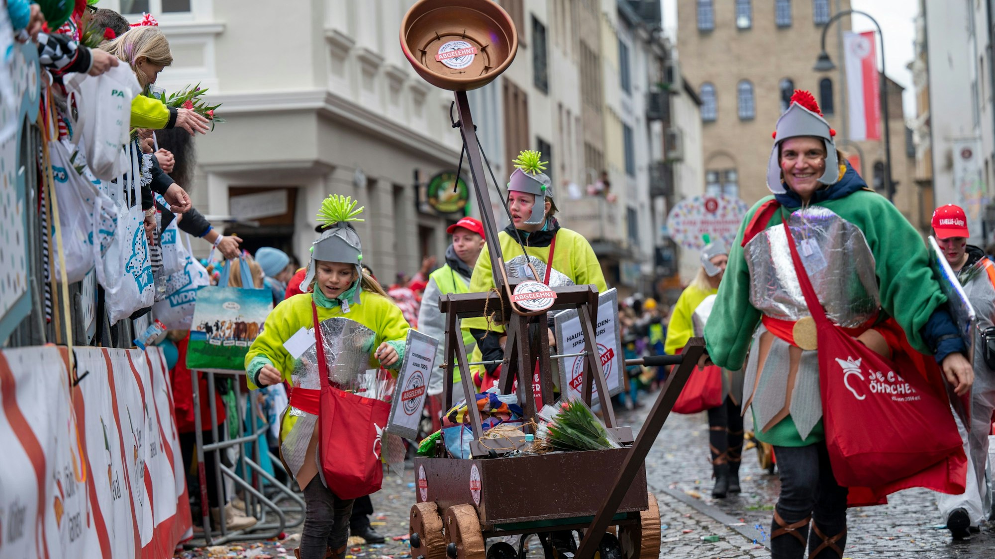 Die KG Jecke Öhrcher bei den Schull- un Veedelszöch