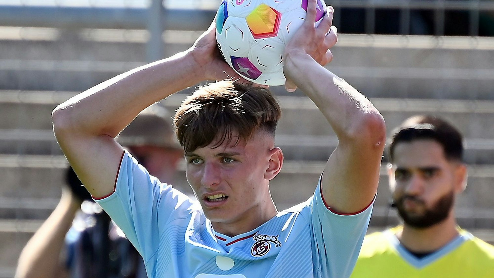 16.09.2023, Fussball-U19-Bayer 04 Leverkusen-1.FC köln
Matti Wagner (Köln)
Foto: Uli Herhaus