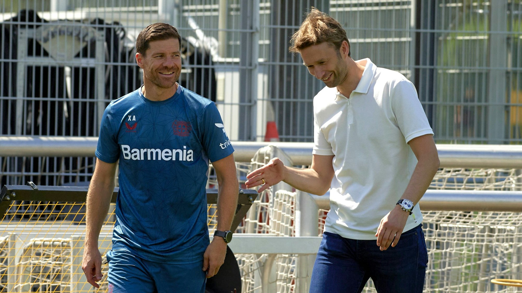 Xabi Alonso und Simon Rolfes.