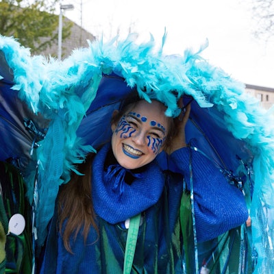 Veedelszoch Weiler, Volkhoven, Heimersdorf 2024 der KG Köln-Nord am Karnevalssamstag.