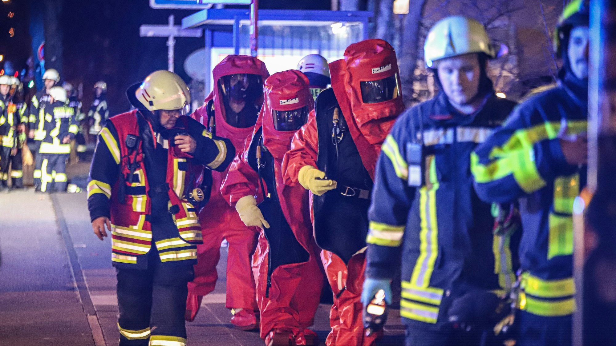 Rund 40 Kräfte waren im Einsatz.