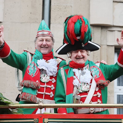 Rosenmontagszug, Altstädter Köln, rechts: Herbert Reul (Innenminister NRW), 12.02.2024, Bild: Herbert Bucco