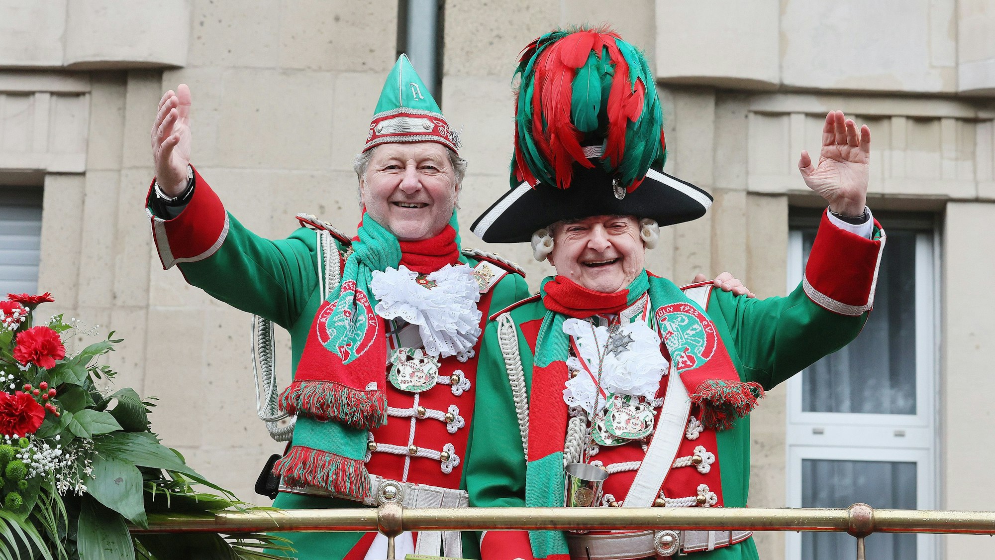 Rosenmontagszug, Altstädter Köln, rechts: Herbert Reul (Innenminister NRW), 12.02.2024, Bild: Herbert Bucco