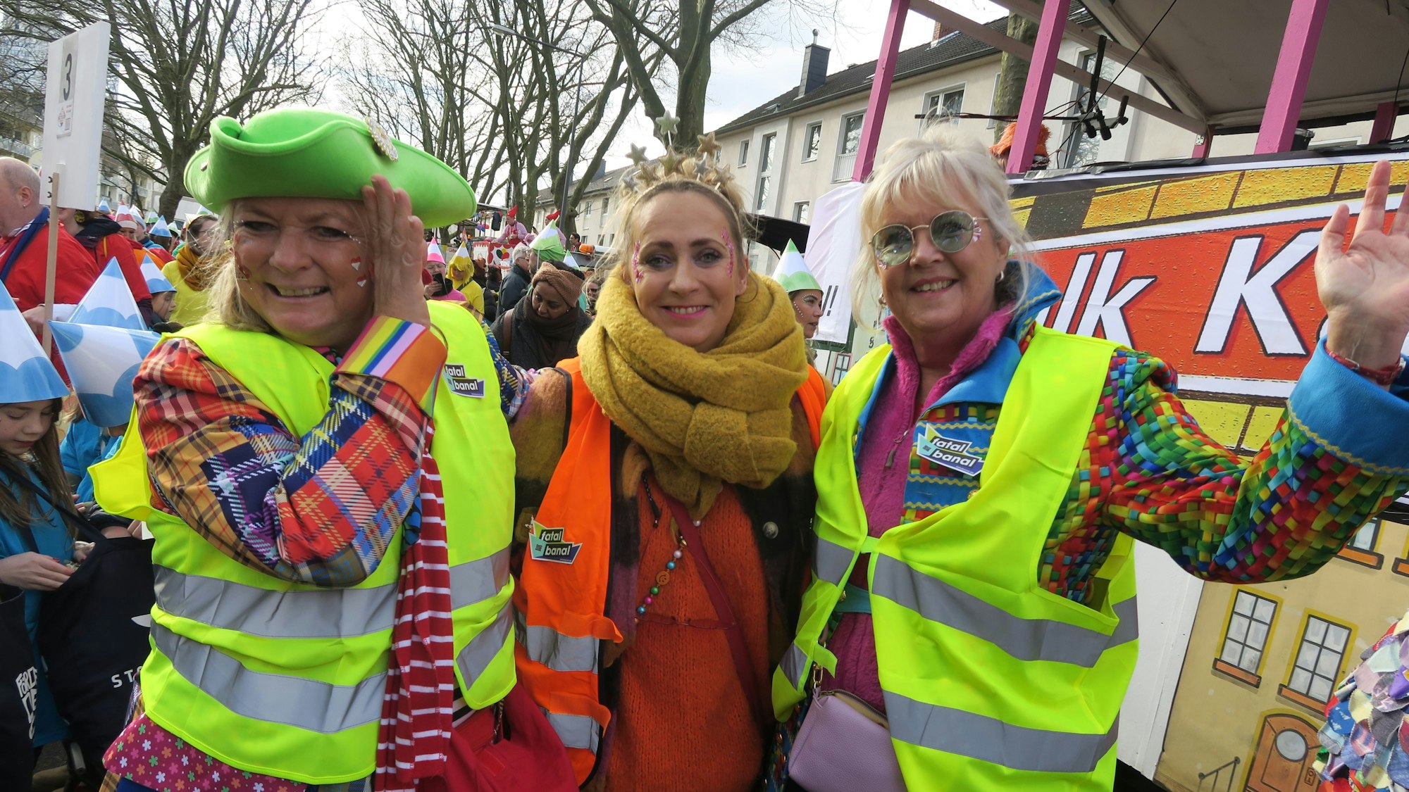 Gute Stimmung beim Veedelszug Humboldt/Gremberg und Kalk 2024