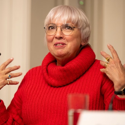 Claudia Roth (Bündnis 90/Die Grünen), Kulturstaatsministerin, spricht bei einer Pressekonferenz in Berlin.