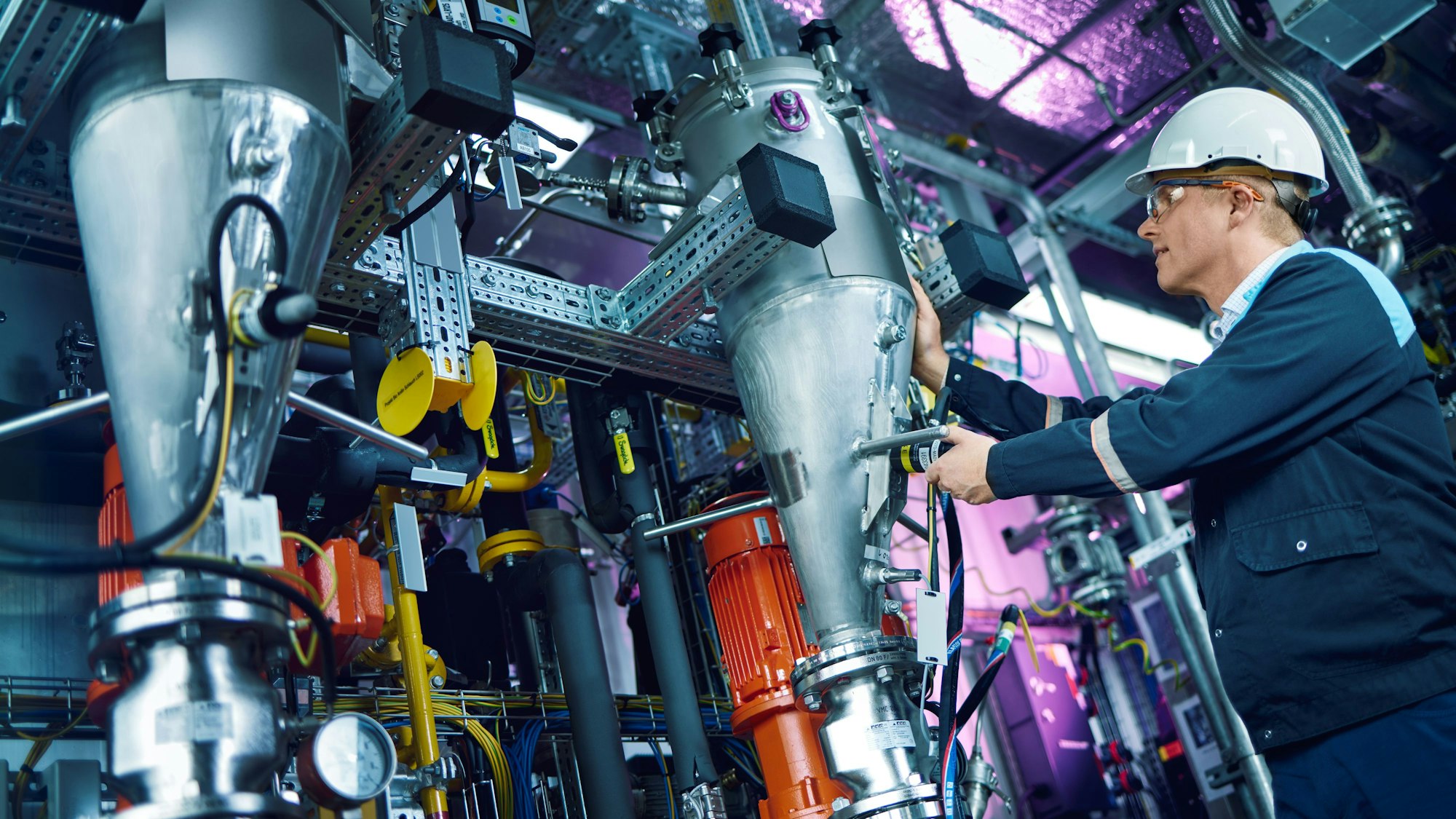 Pilotanlage zur Zucker-basierten Anilin-Herstellung Foto: Covestro