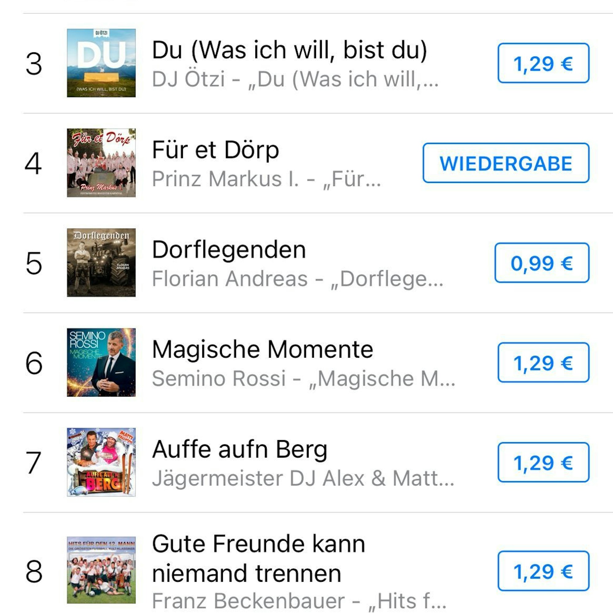 Mit seinem Lied hat der Rheidter Prinz Markus I. (Thüren) in den Download-Charts sogar echte Schlagergrößen hinter sich gelassen.