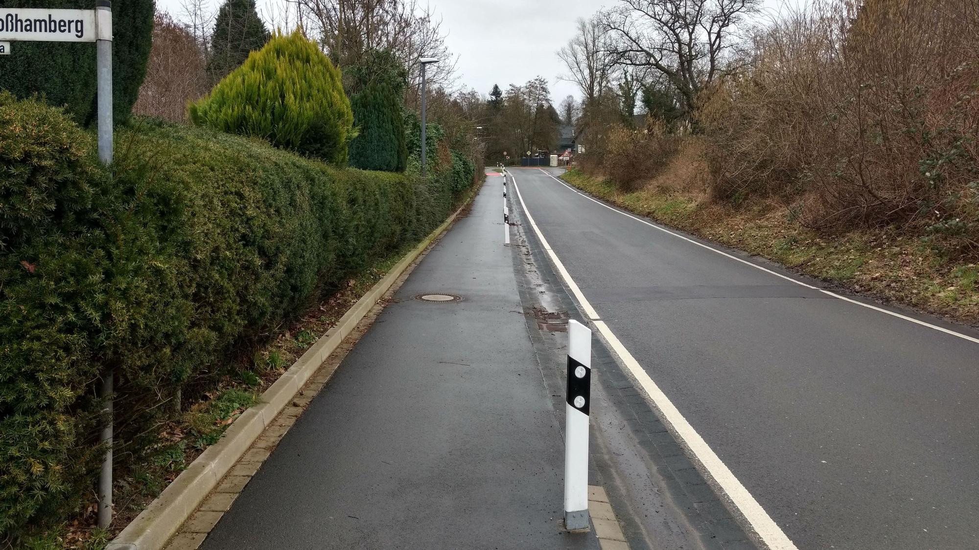 Die Kreisstraße 2 ist inklusive Kanalisation wieder hergerichtet.