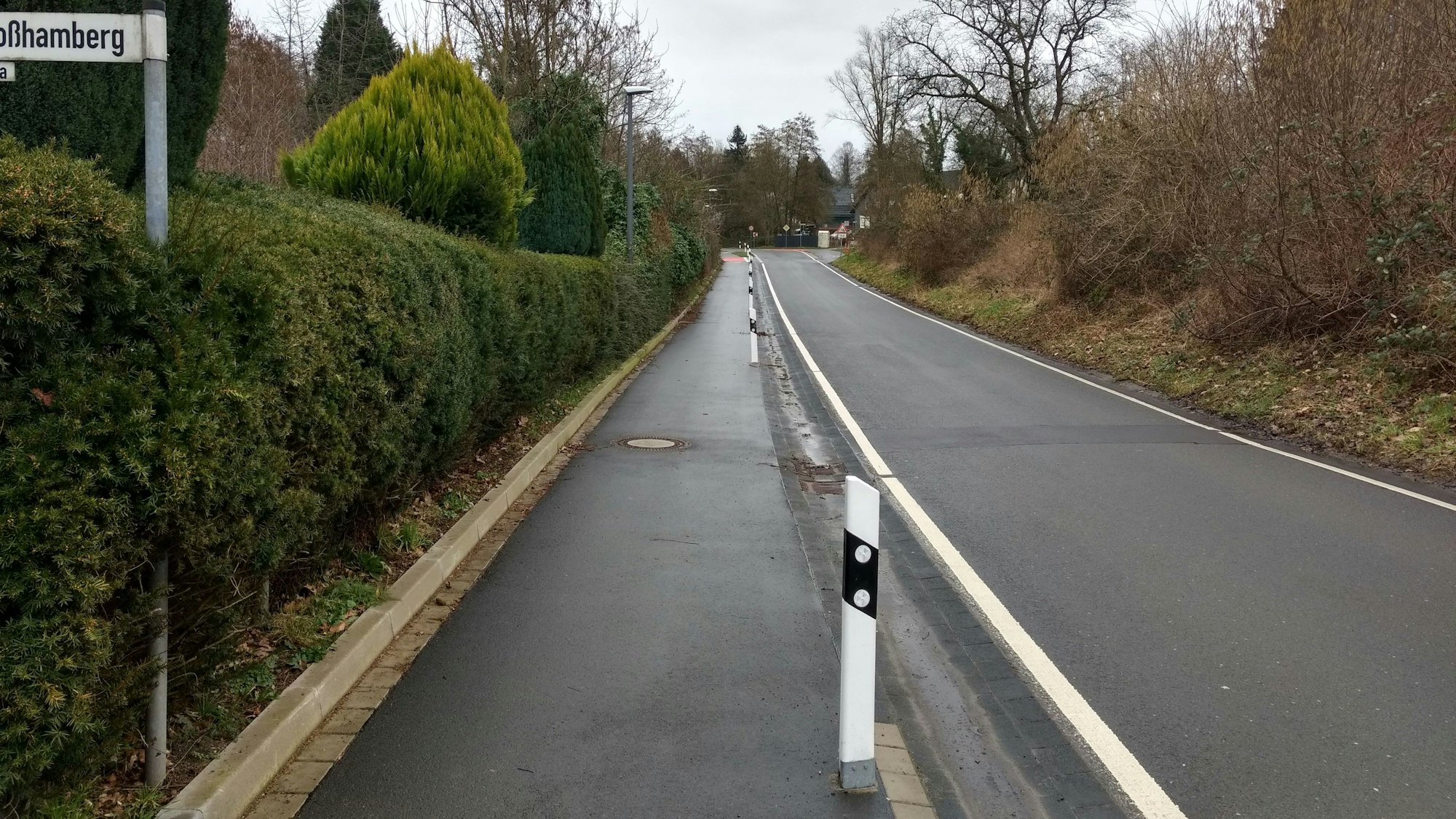 Die Kreisstraße 2 ist inklusive Kanalisation wieder hergerichtet.