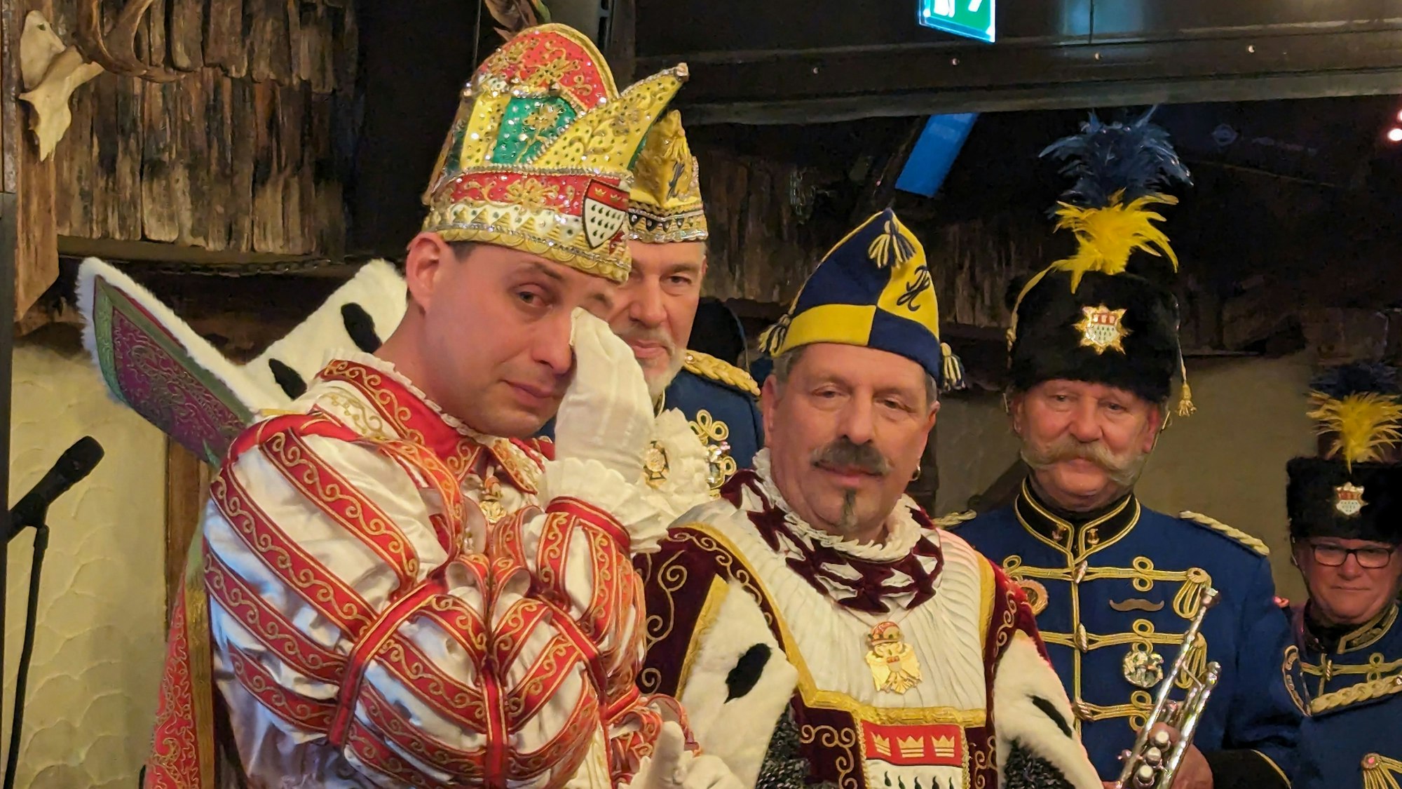 Sascha Klupsch kämpfte am Dienstag erneut mit den Tränen.