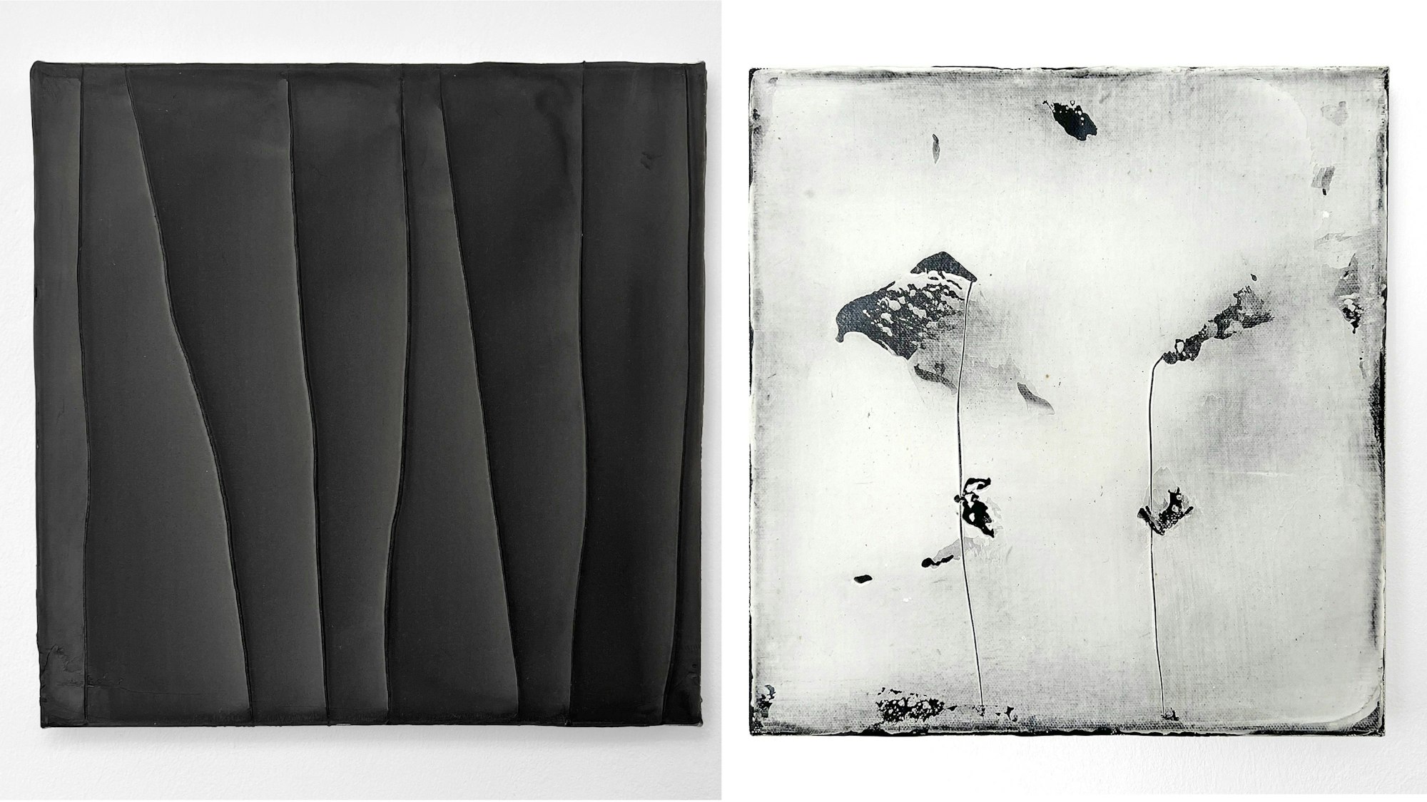 Zwei Bilder des japanischen Künstlers Hideaki Yamanobe