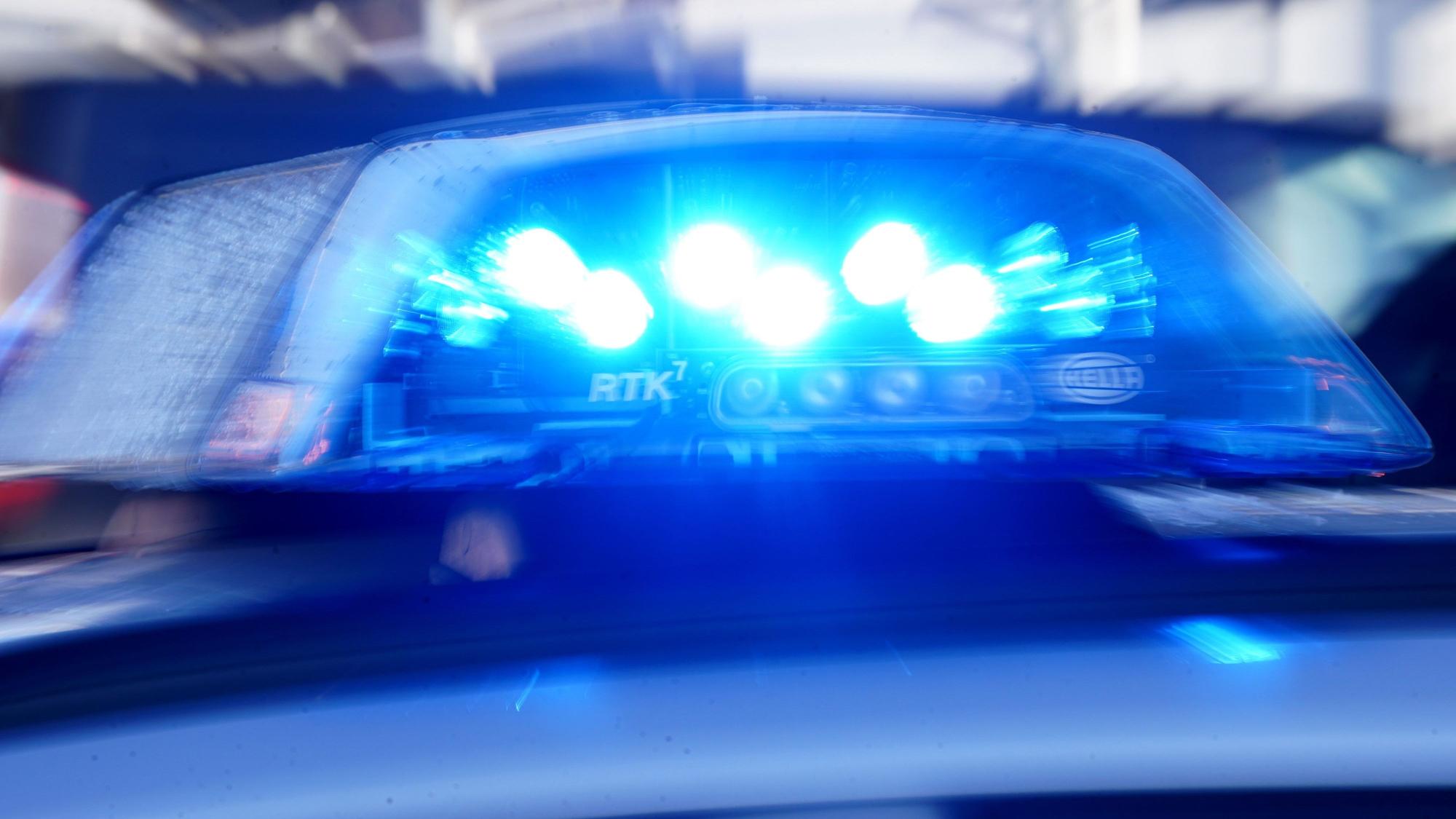 Eine Polizeisirene.