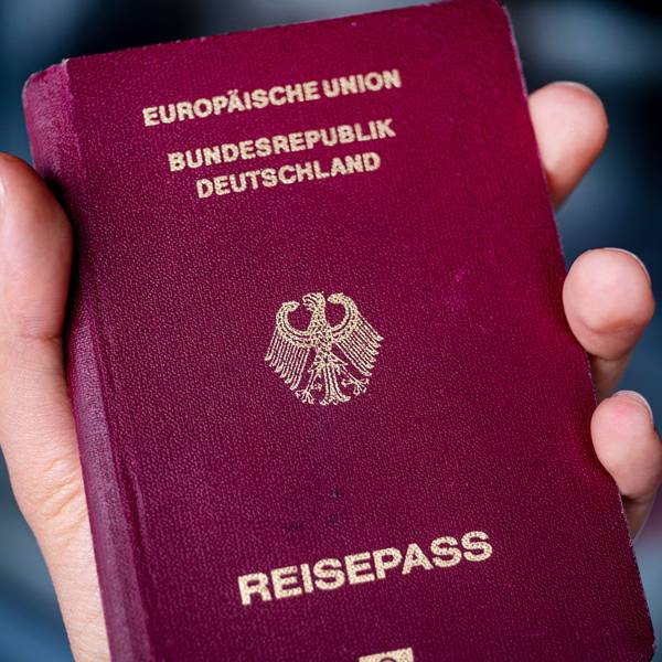 Ein Reisepass der Bundesrepublik Deutschland