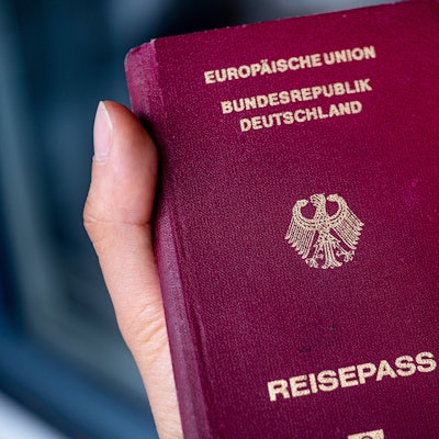 Ein Reisepass der Bundesrepublik Deutschland