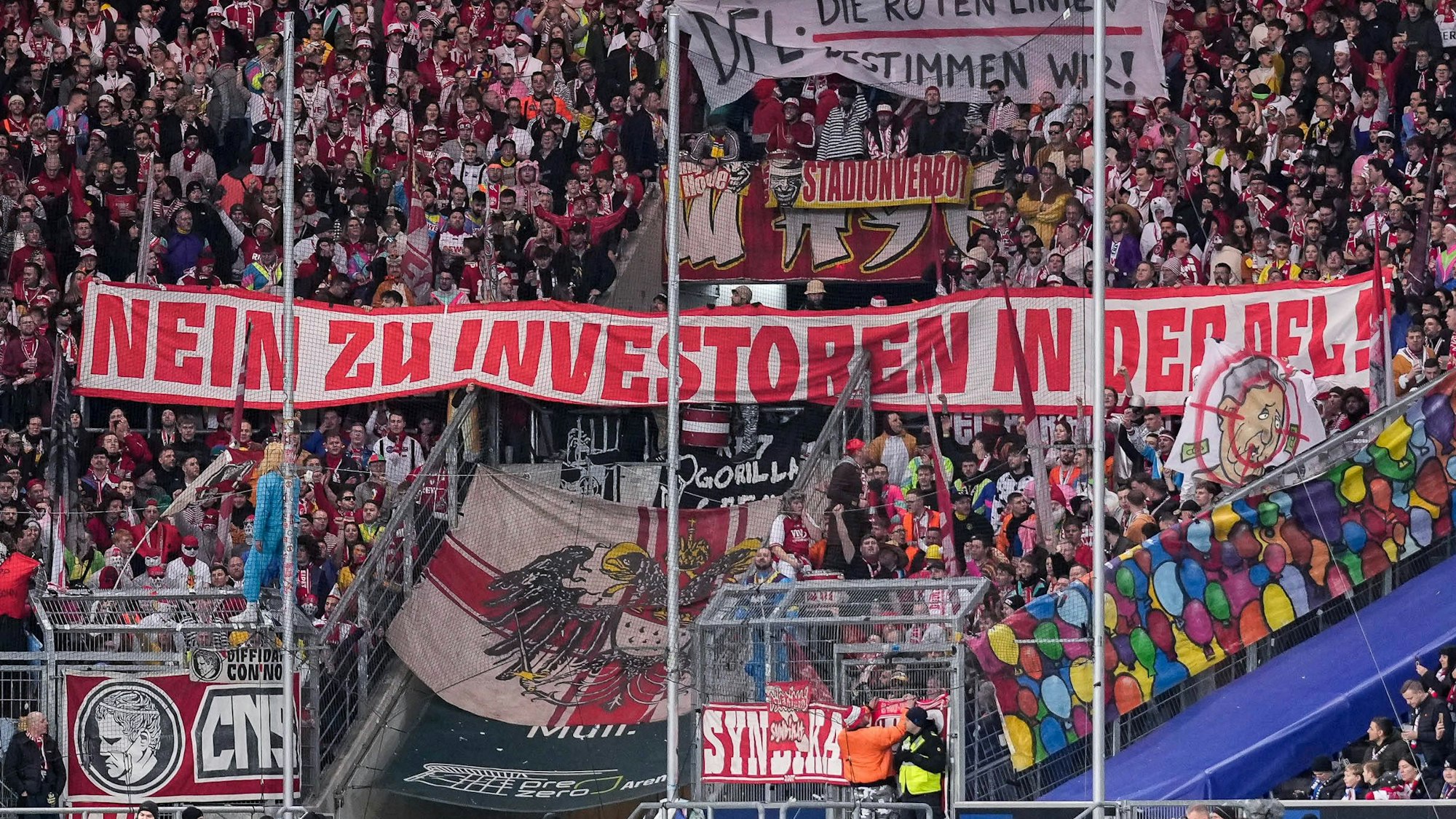 Die Fans des 1. FC Köln haben sich wie ihr Verein deutlich gegen die Investorensuche der Deutschen Fußball-Liga positioniert.