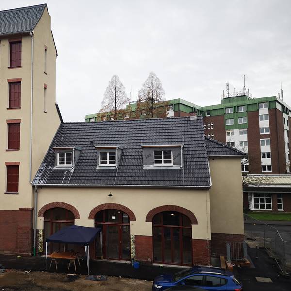 Die alte Feuerwache in Wiesdorf.