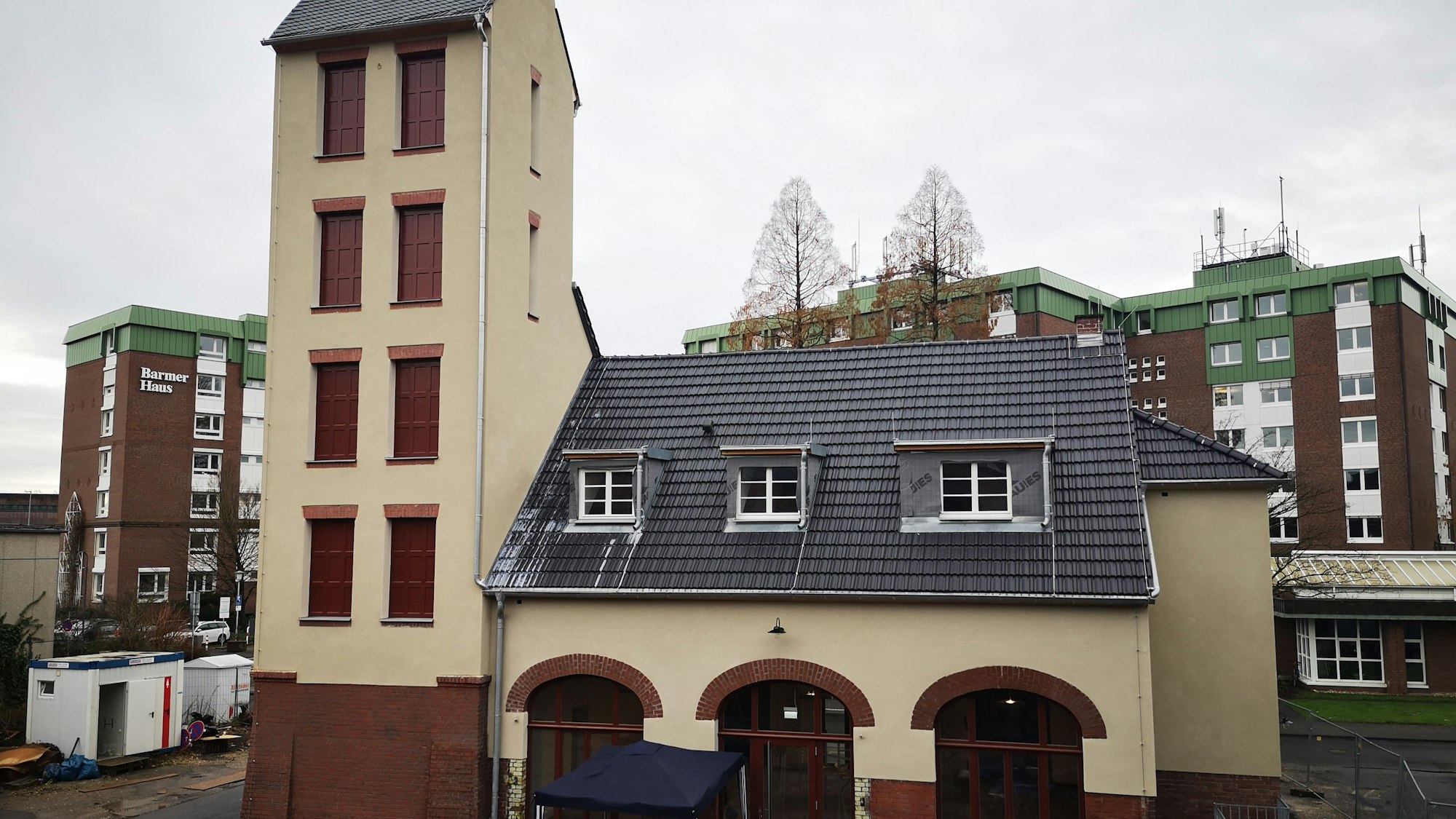 Die alte Feuerwache in Wiesdorf.