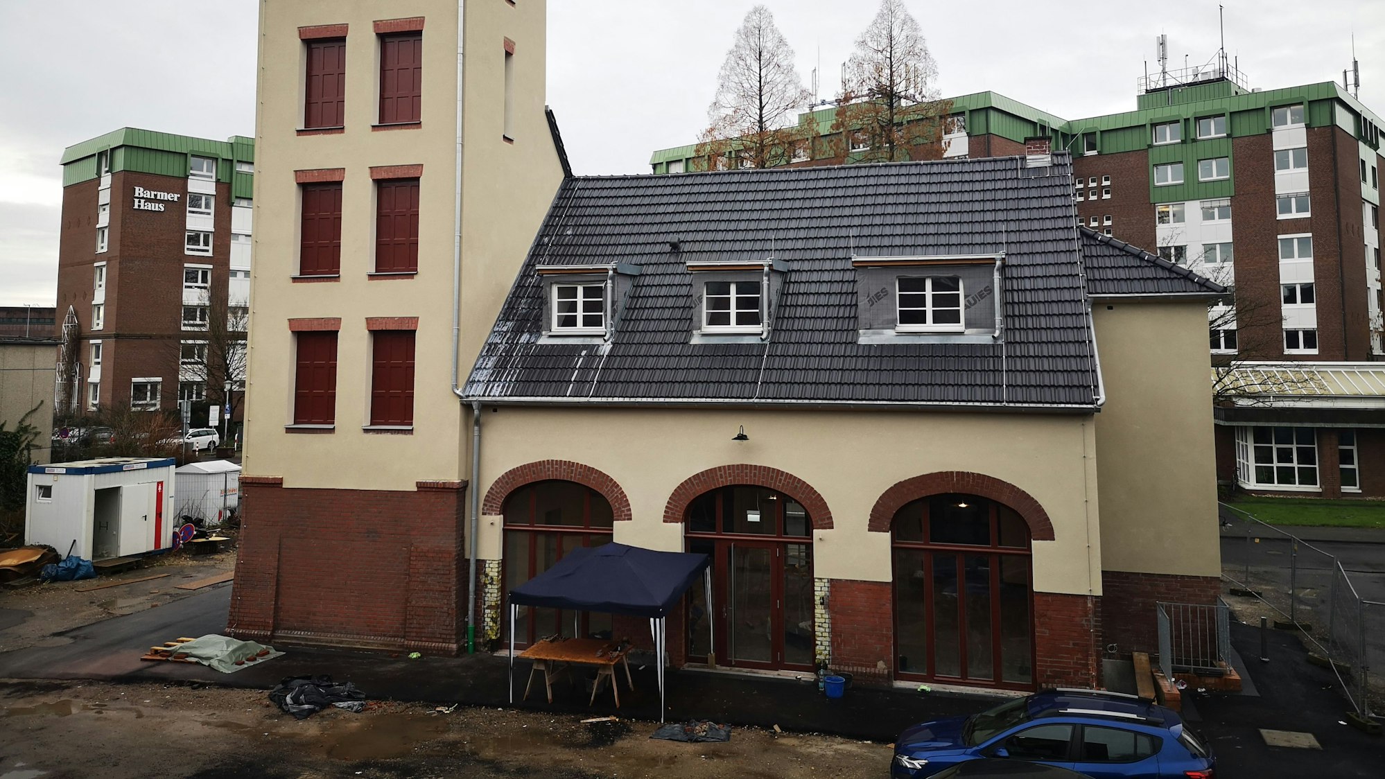 Im Quartierstreff Wiesdorf, der alten Feuerwache, arbeitet künftig eine Vollzeitkraft für die Frühen Hilfen der Katholischen Jugendagentur.