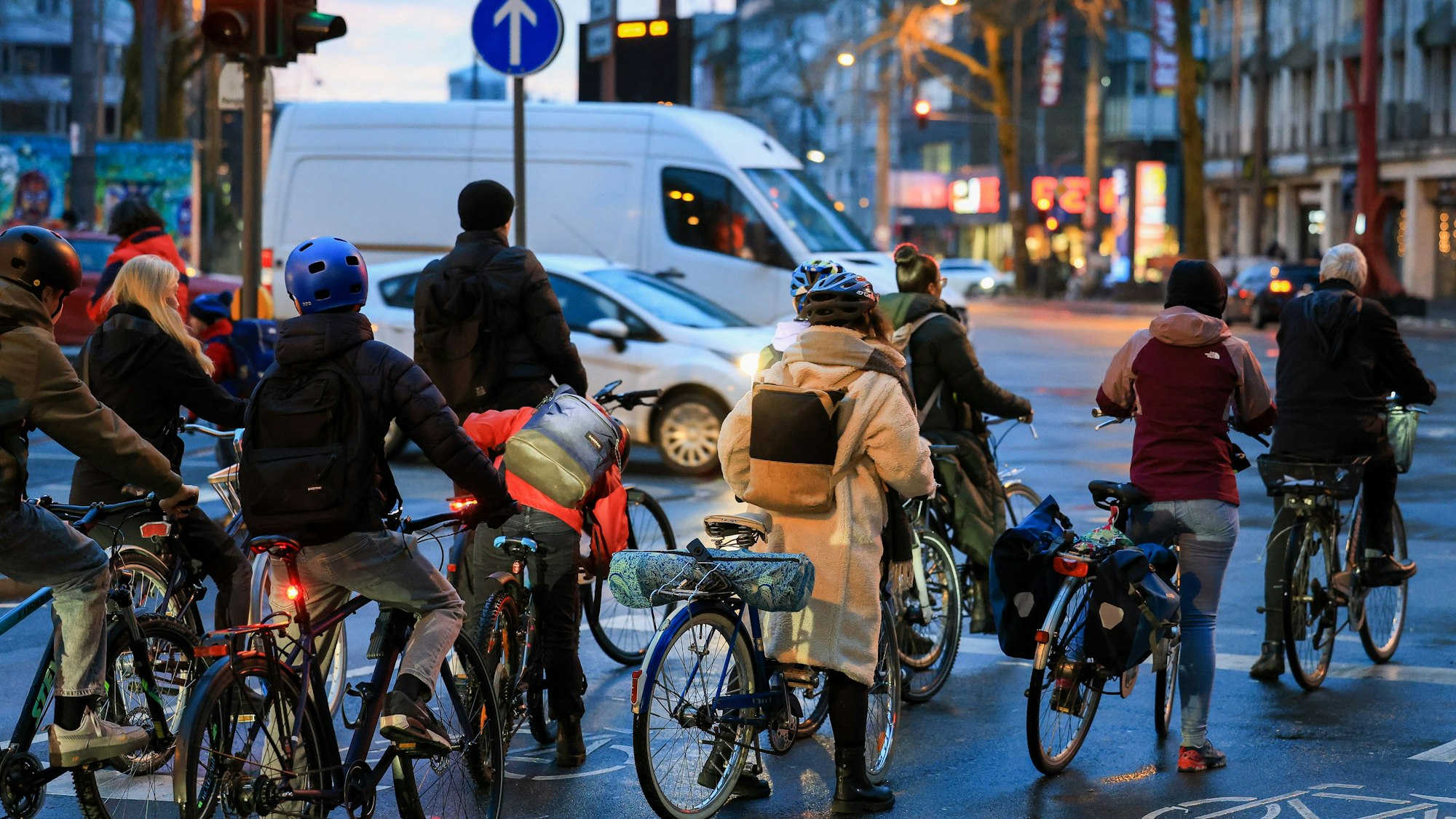 Probate Fortbewegungsalternative: das Fahrrad.