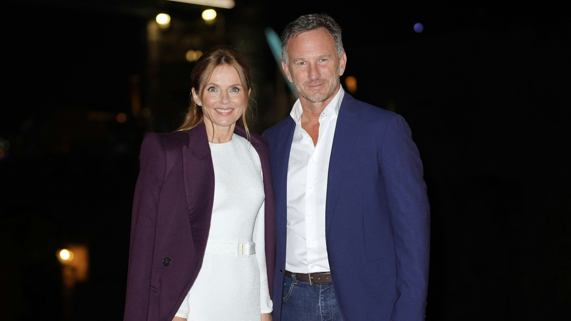 Geri Halliwell-Horner und Ehemann Christian Horner kommen zur Vorstellung des Buches "Rosie Frost and the Falcon Queen", das Geri Halliwell-Horner geschrieben hat
