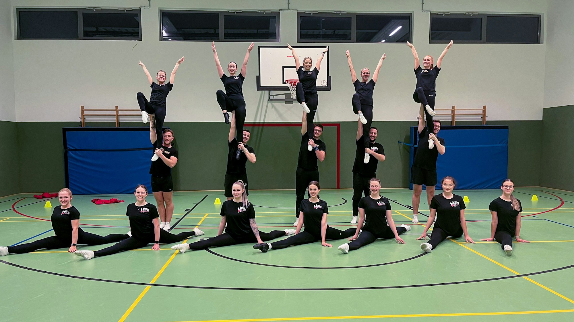 Die Fidelen Sandhasen trainieren für die Deutschen Meisterschaften im März.