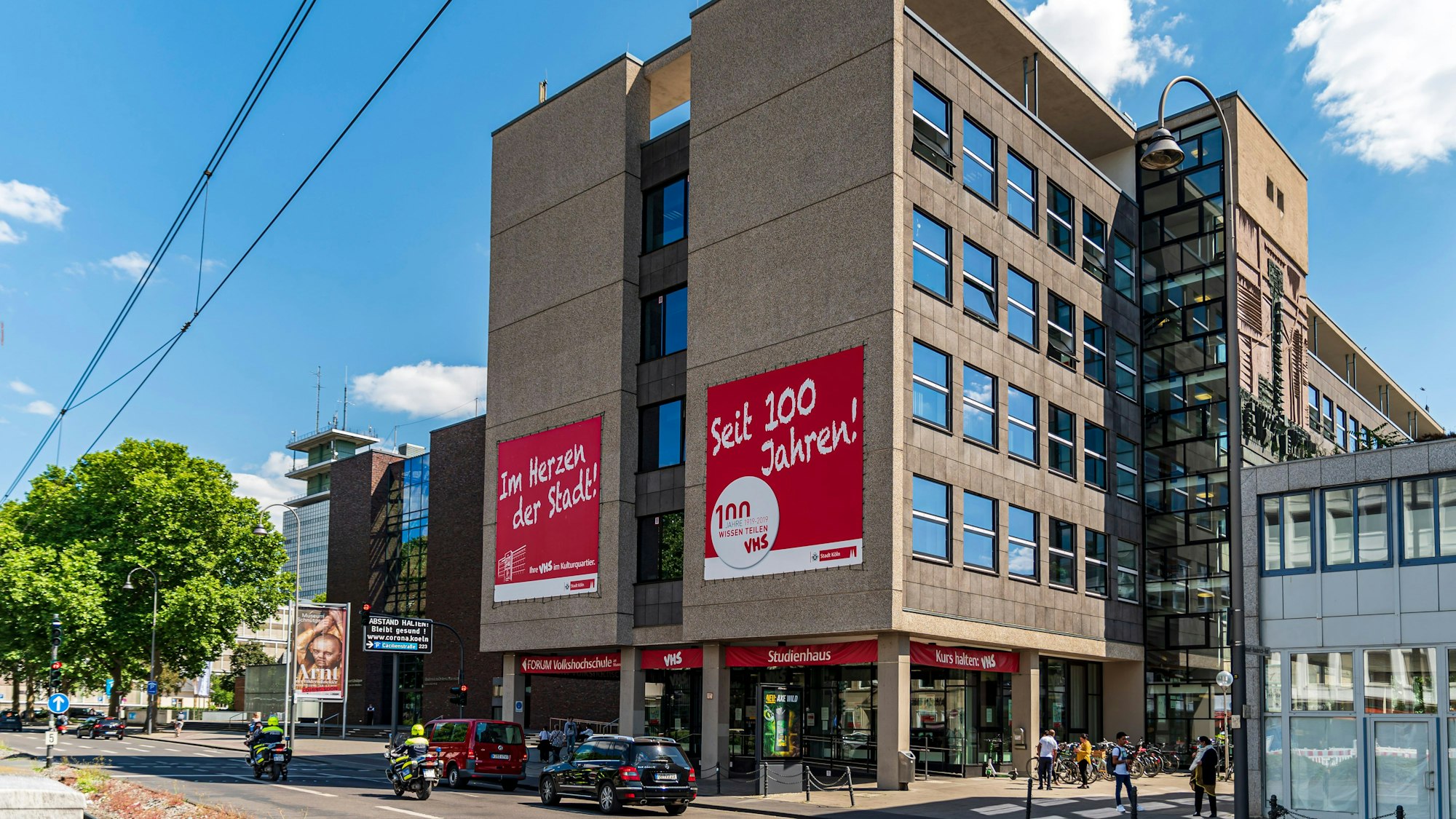 Die Volkshochschule in der Kölner Innenstadt