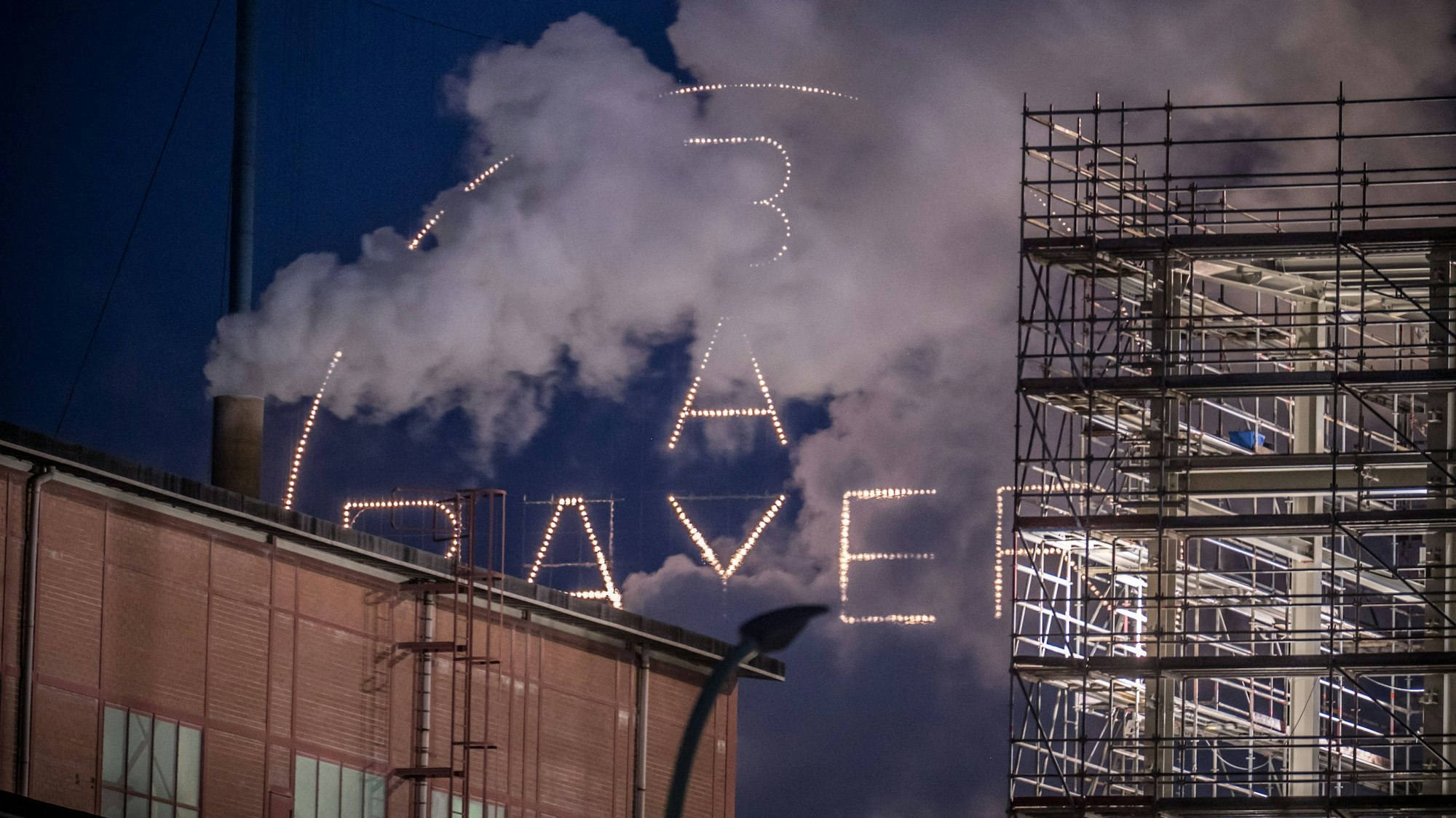 zum ersten mal seit Monaten wieder am Leuchten. Foto: Ralf Krieger