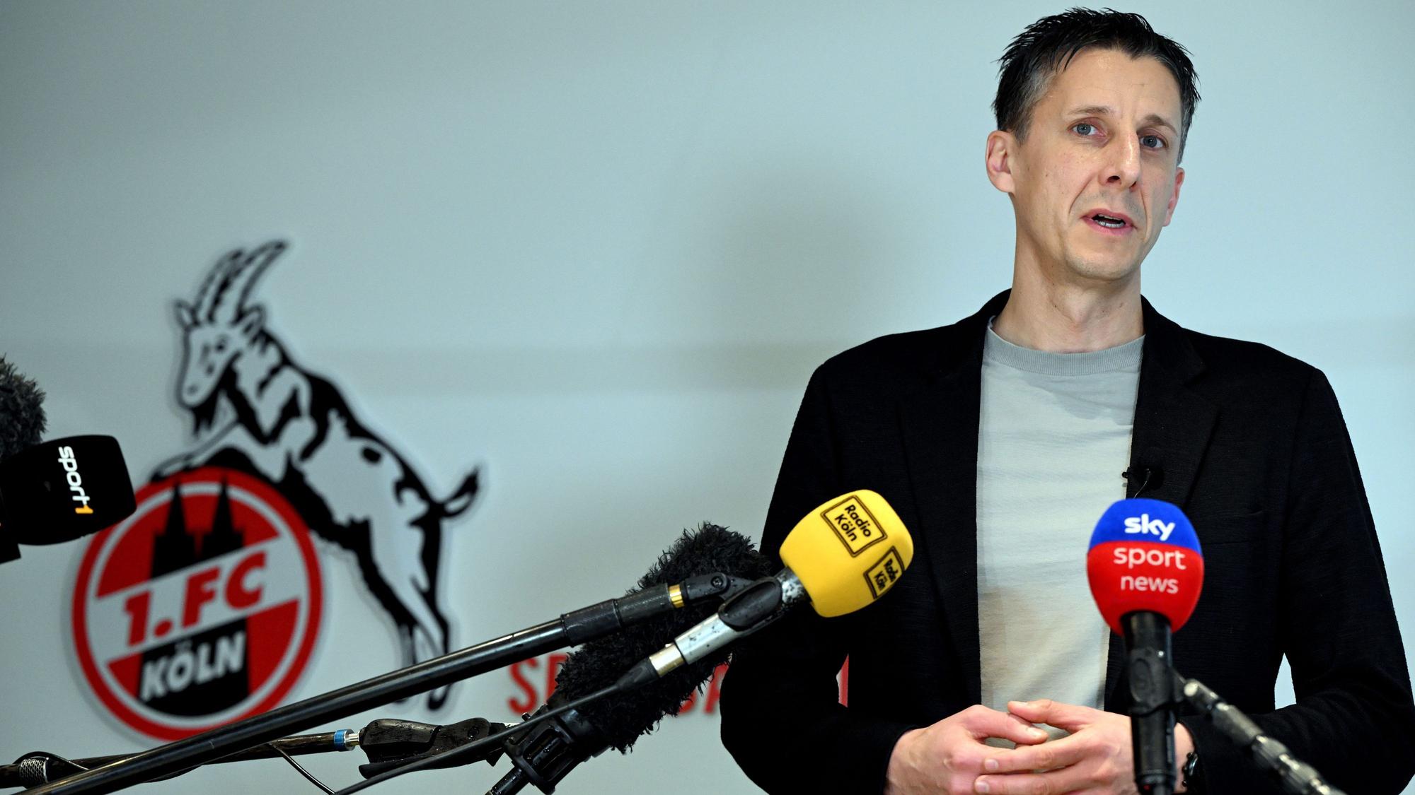 Christian Keller, Geschäftsführer Sport beim FC Köln, plädiert für eine neue Abstimmung zum geplanten Investoren-Einsieg bei der DFL.