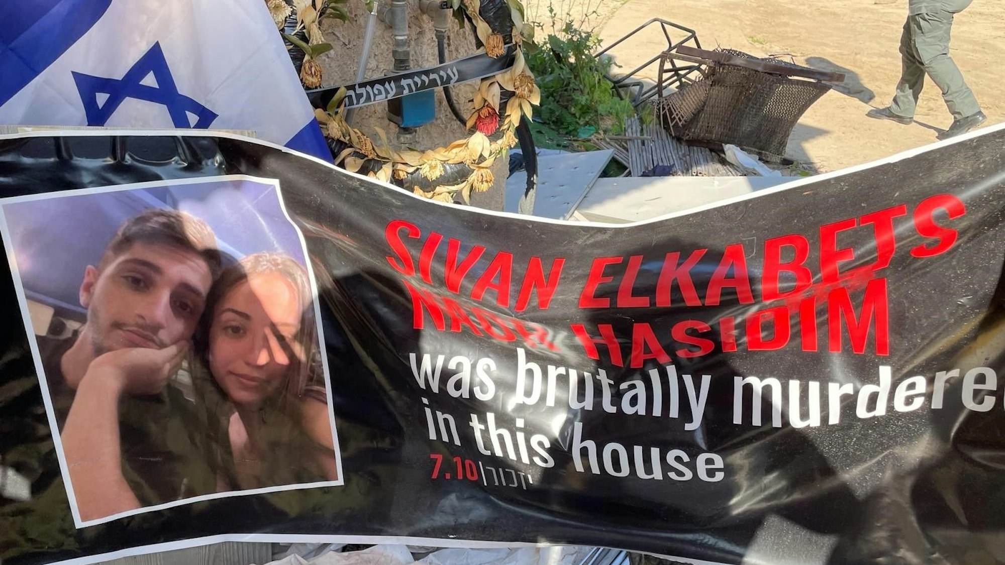 Bild aus dem Kibbuz Kfar Aza