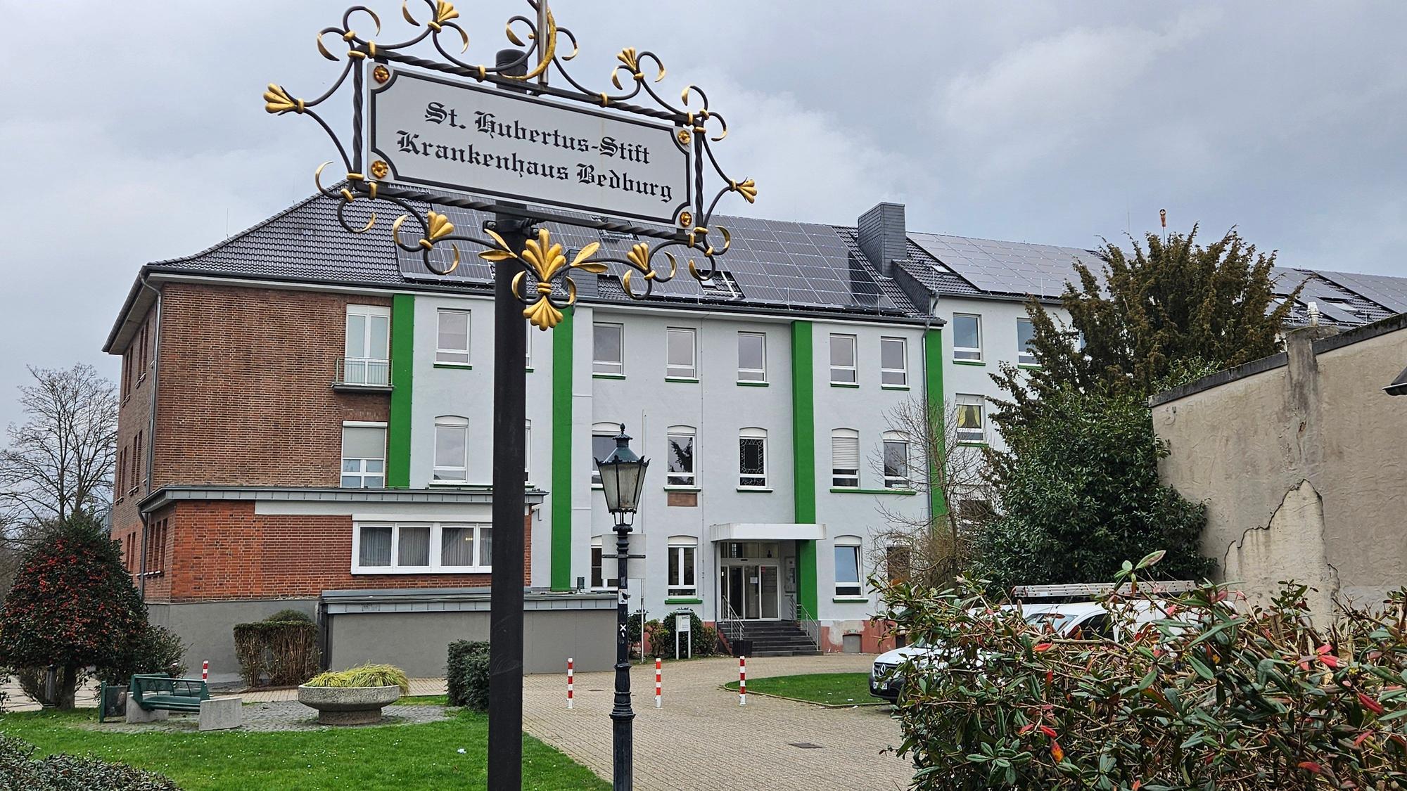 Das Krankenhaus in Bedburg hat Ende Januar 2025 geschlossen.