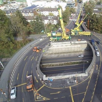 Die Bauarbeiten am maroden Endenicher Ei machen zwei Vollsperrungen nötig.