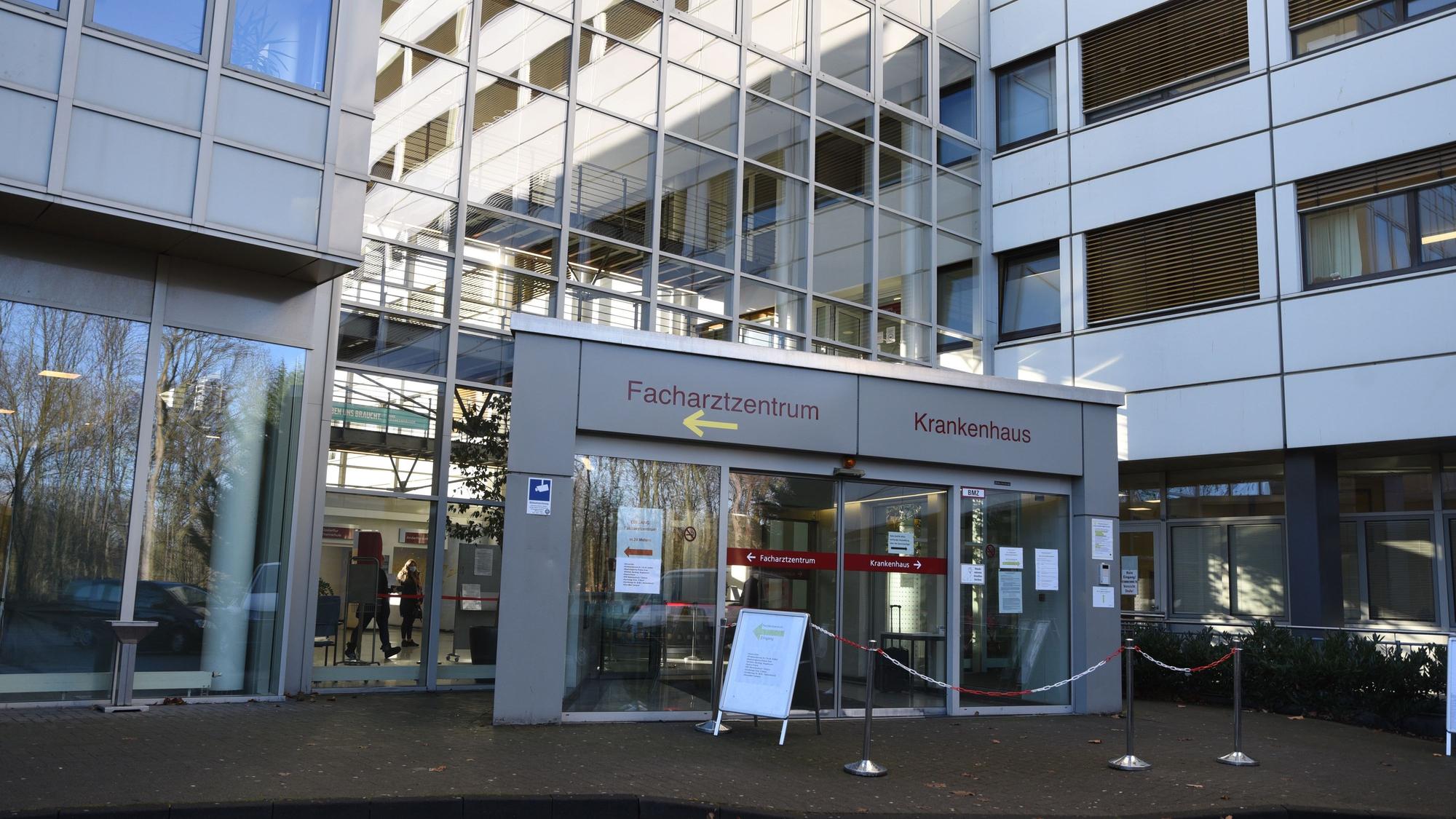 21.01.2021, Köln: Das Heilig Geist Krankenhaus in Longerich.