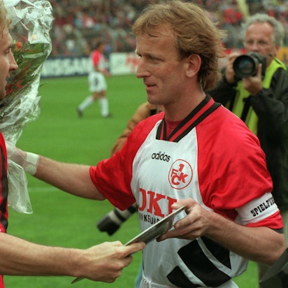 Rudi Völler und Andreas Brehme gewannen 1990 zusammen den Weltmeister-Titel und standen sich sehr nahe. (Archivbild)