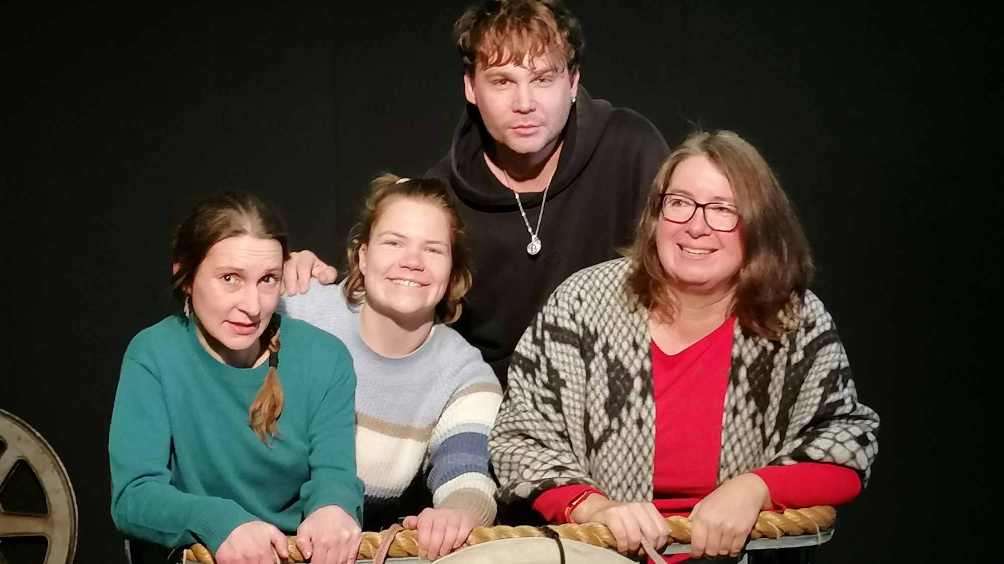 Probe zu "In 80 Tagen um die Welt" in der Comedia