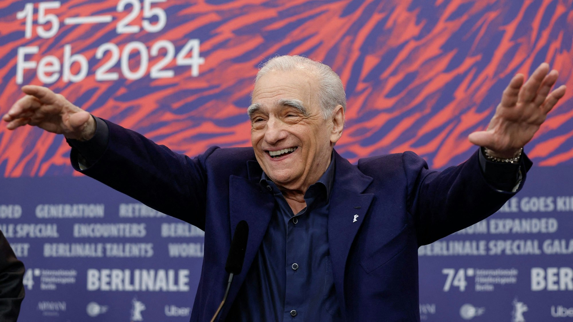 Martin Scorsese auf der 74. Berlinale.