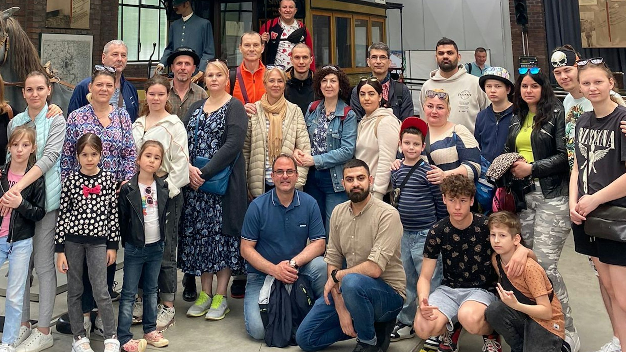 „Shahrzad“ besucht das Schokoladenmuseum und das Eisenbahnmuseum in Thielenbruch