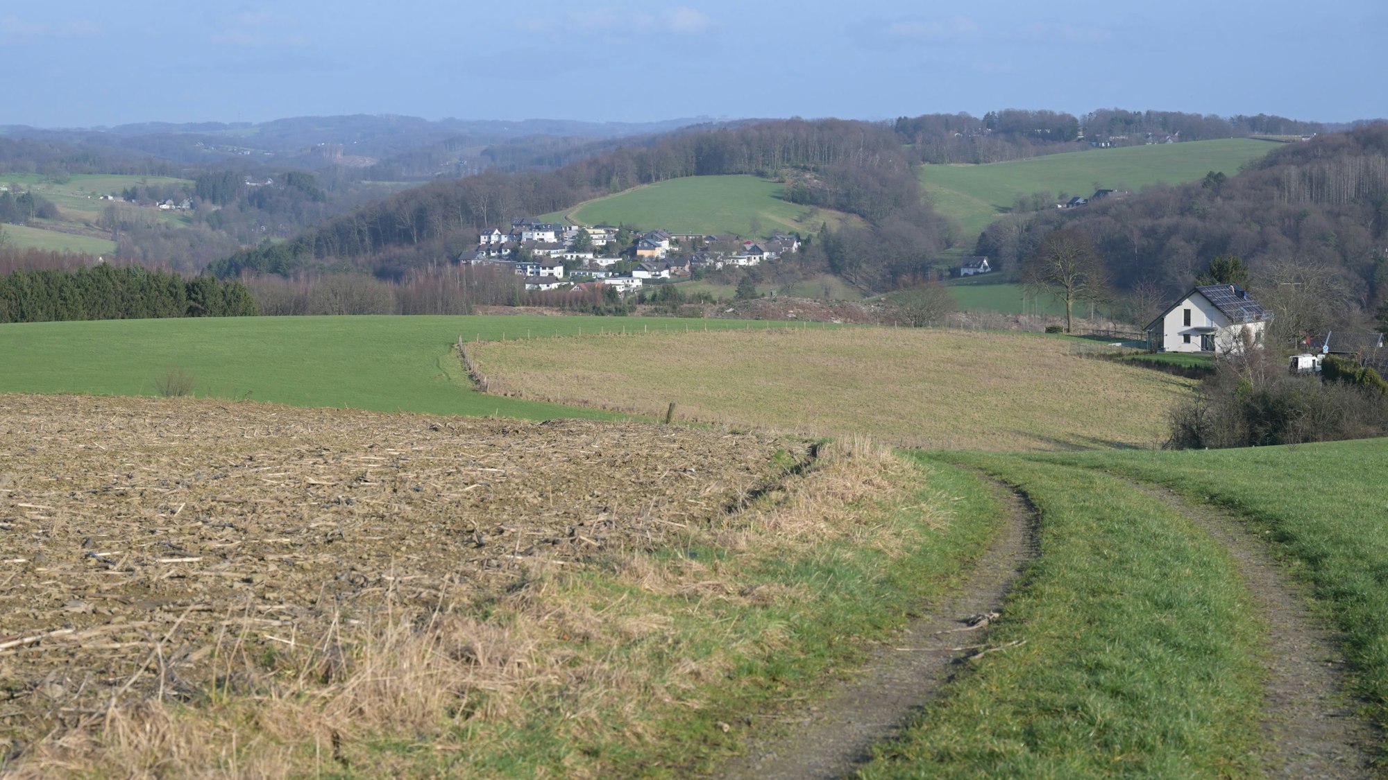 Landschaft in Kürten-Höchsten.