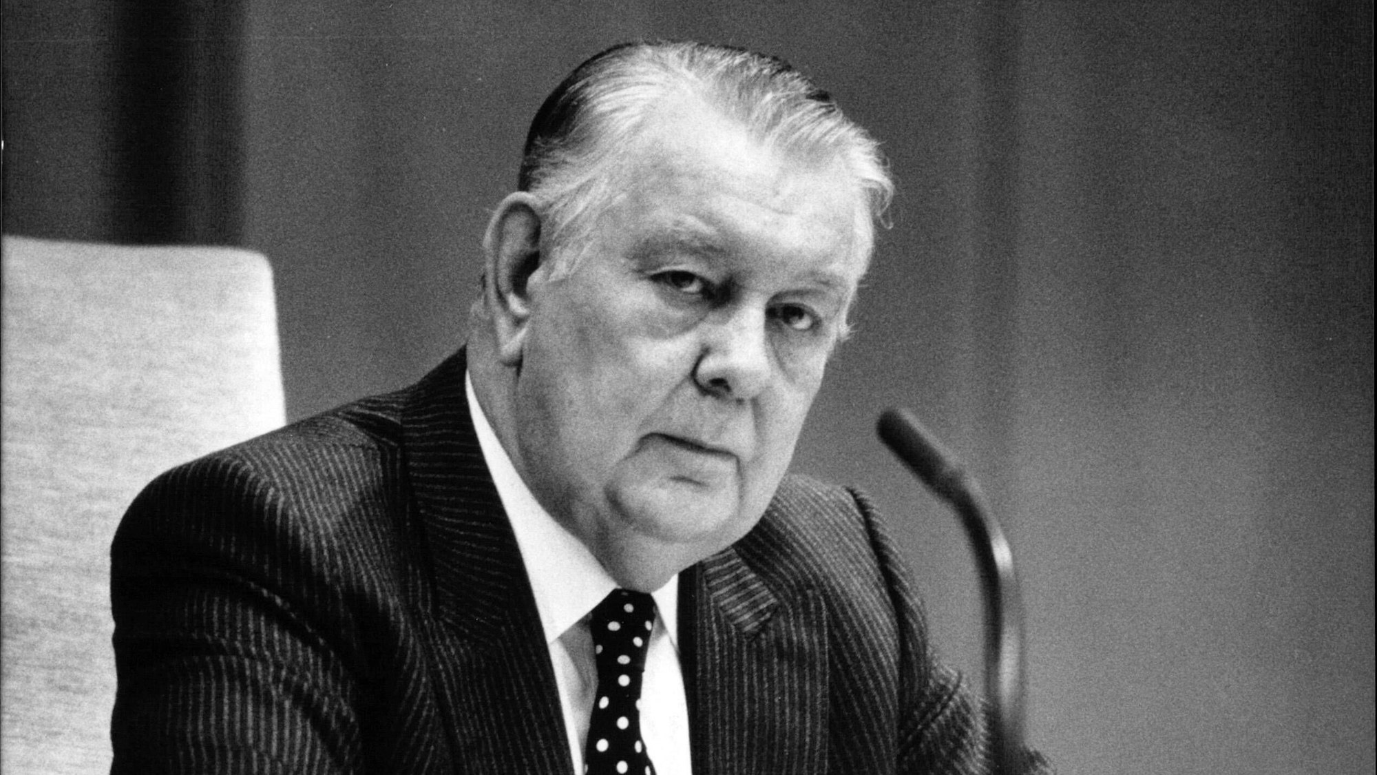 John van Nes Ziegler im Landtag.