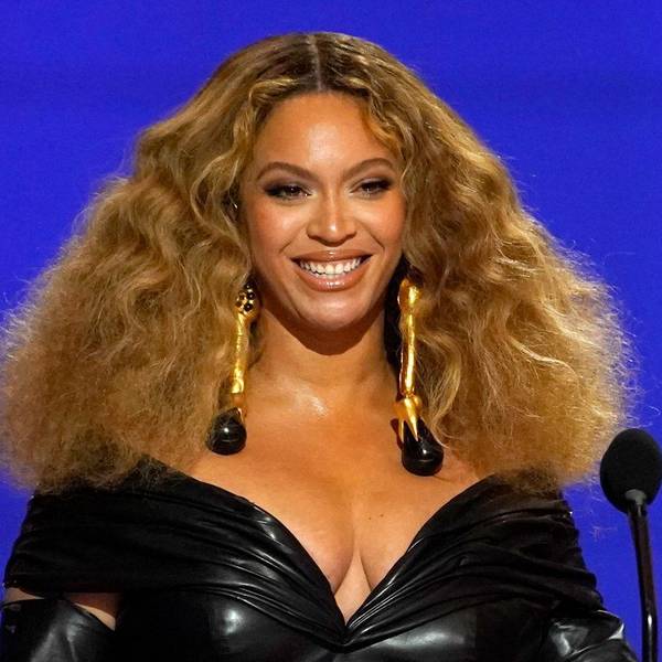 14.03.2021, USA, Los Angeles: Beyoncé, US-Sängerin, bei den 63. Grammy Awards im Los Angeles Convention Center. Beim Super Bowl kündigt Beyoncé ihr neues Album an.