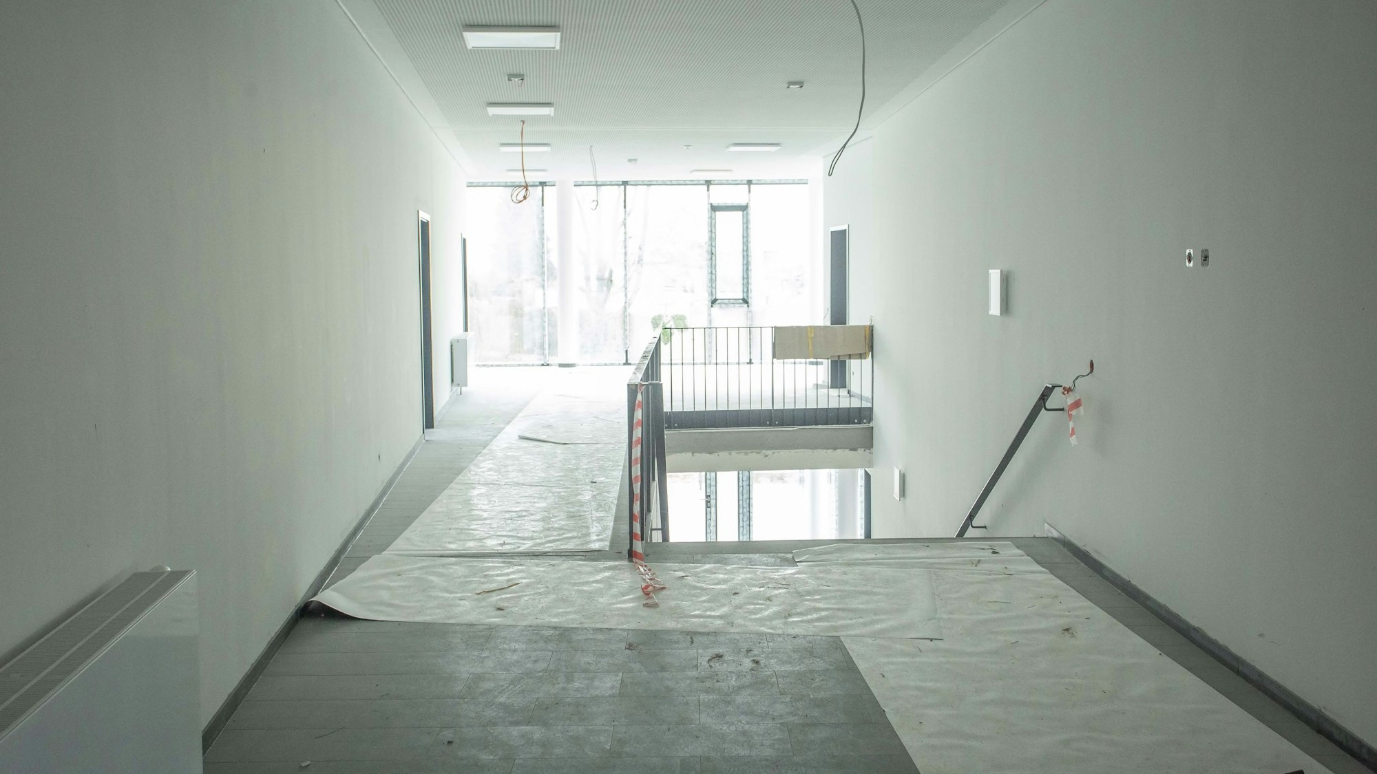 Ein Blick in das obere Foyer.