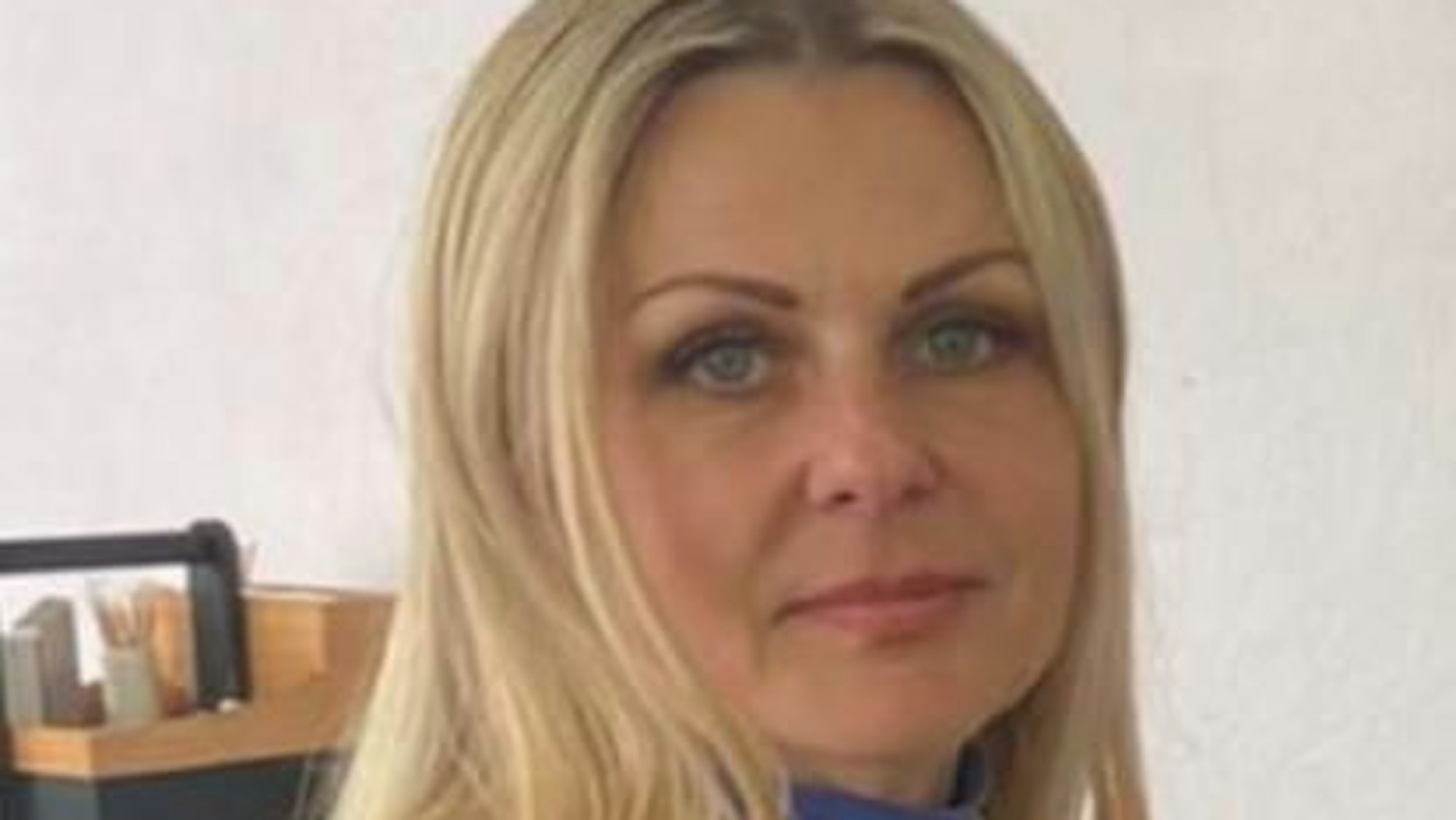 Nataliia guckt in die Kamera