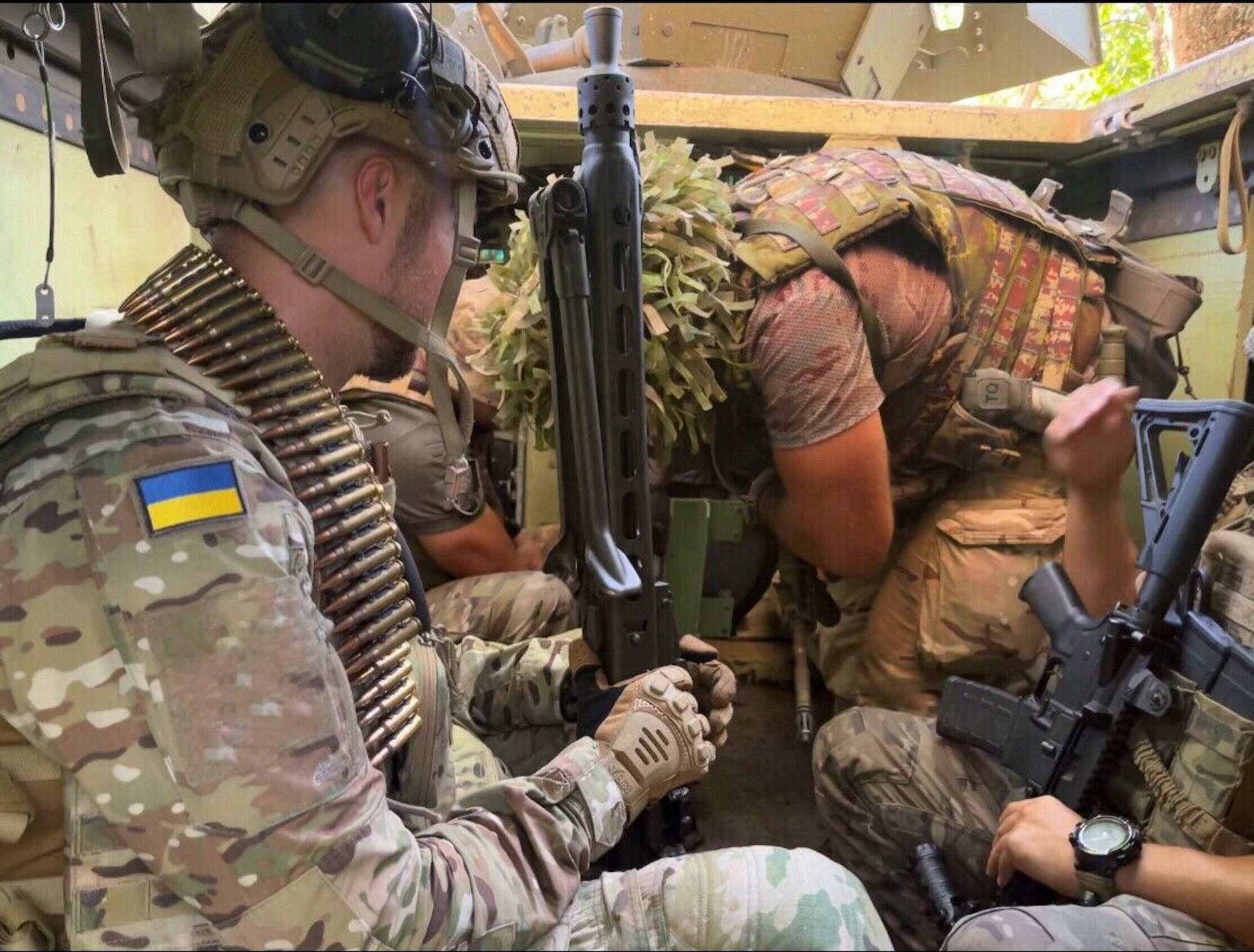 Hugo (Name geändert) kämpft seit knapp zwei Jahren für die Ukraine.