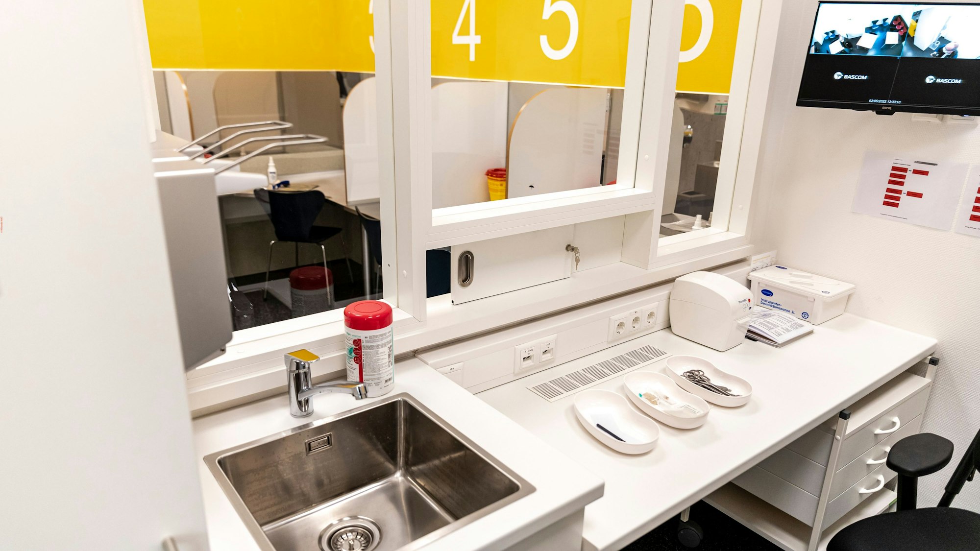 So sieht es im Drogenkonsumraum am Neumarkt aus.